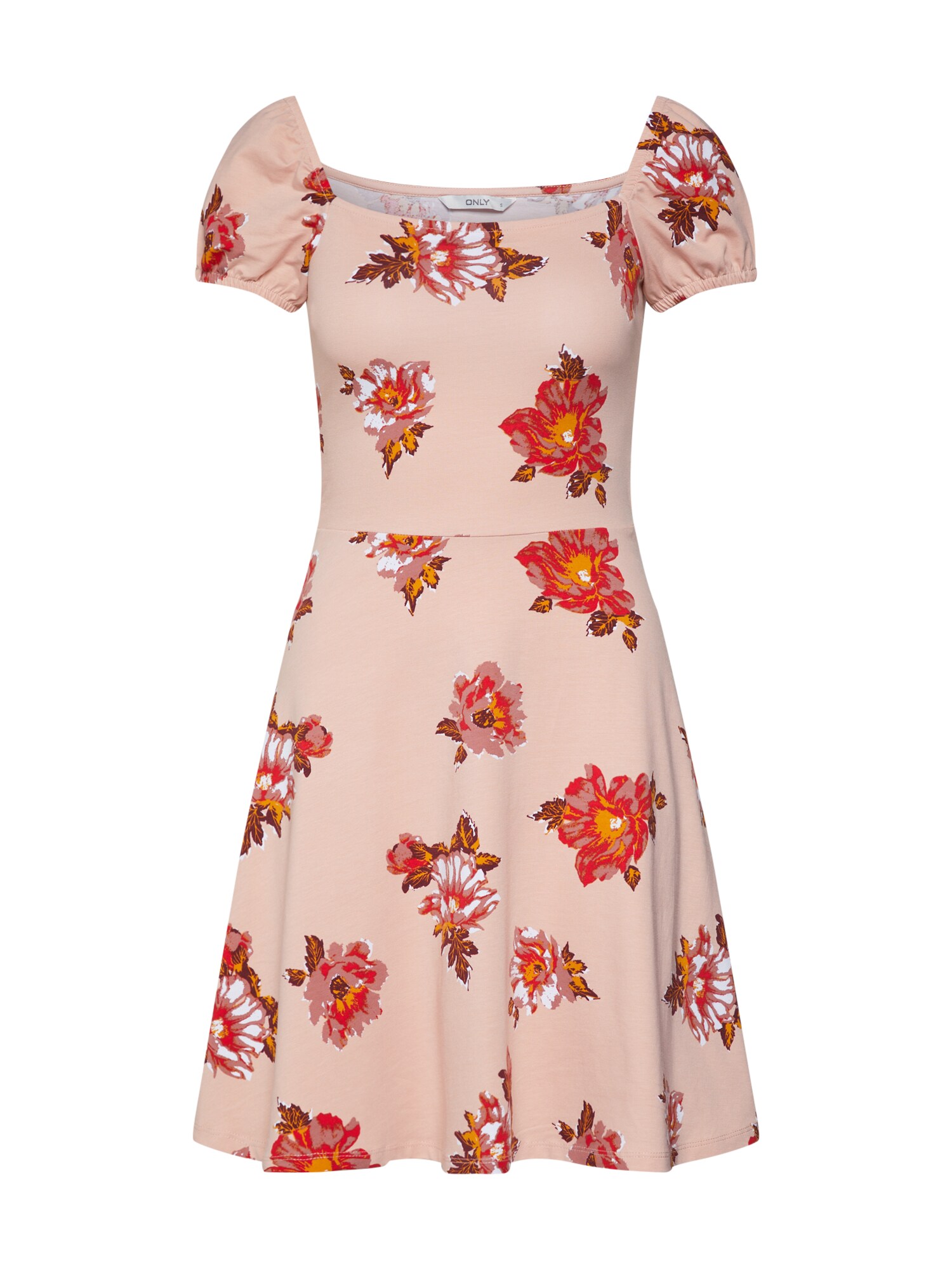 Only Dames Zomerjurk Niella Rosa Rood only kopen in de aanbieding