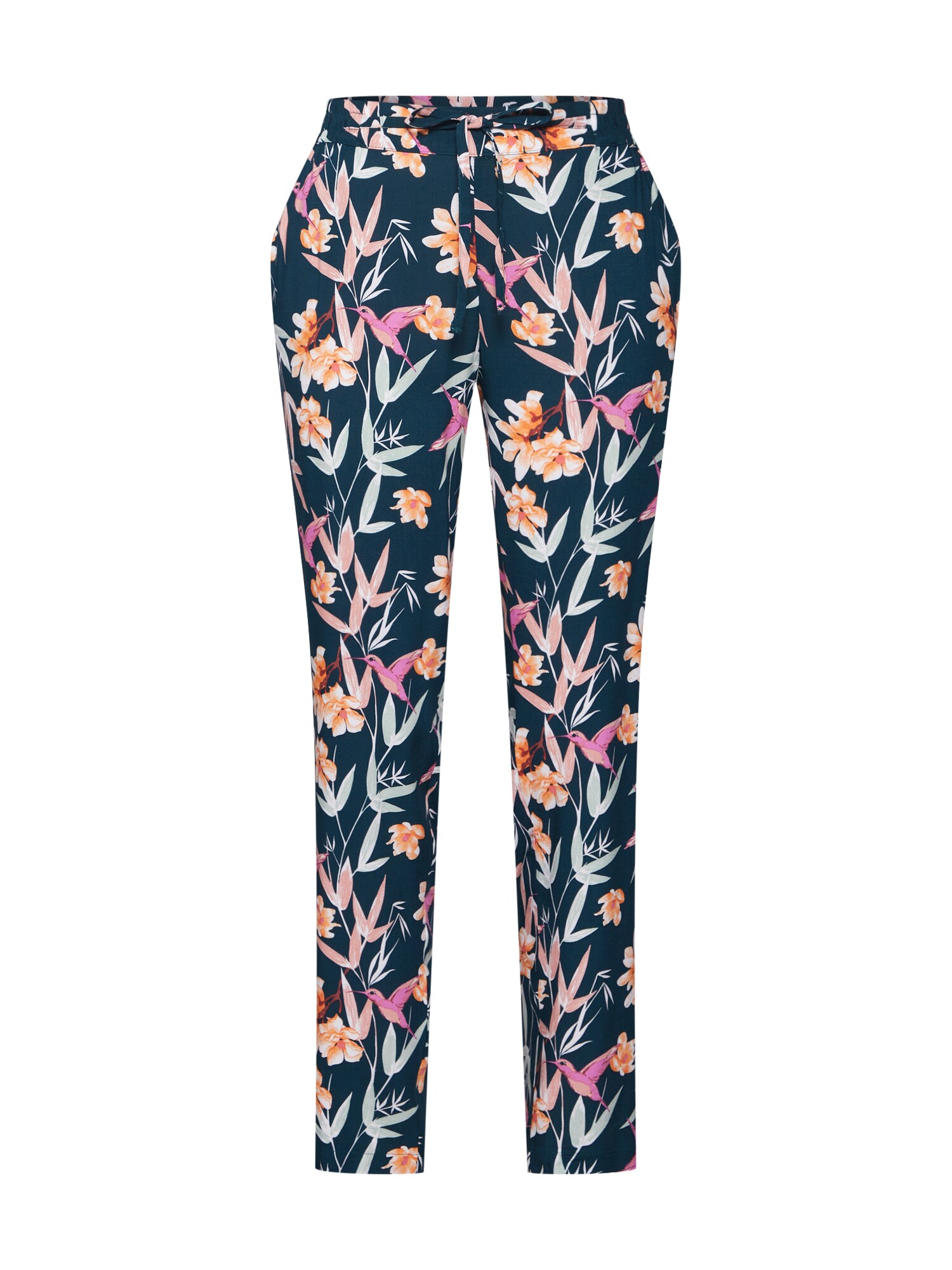 Vero Moda Dames Broek Simply Easy Donkerblauw Gemengde Kleuren vero moda kopen in de aanbieding