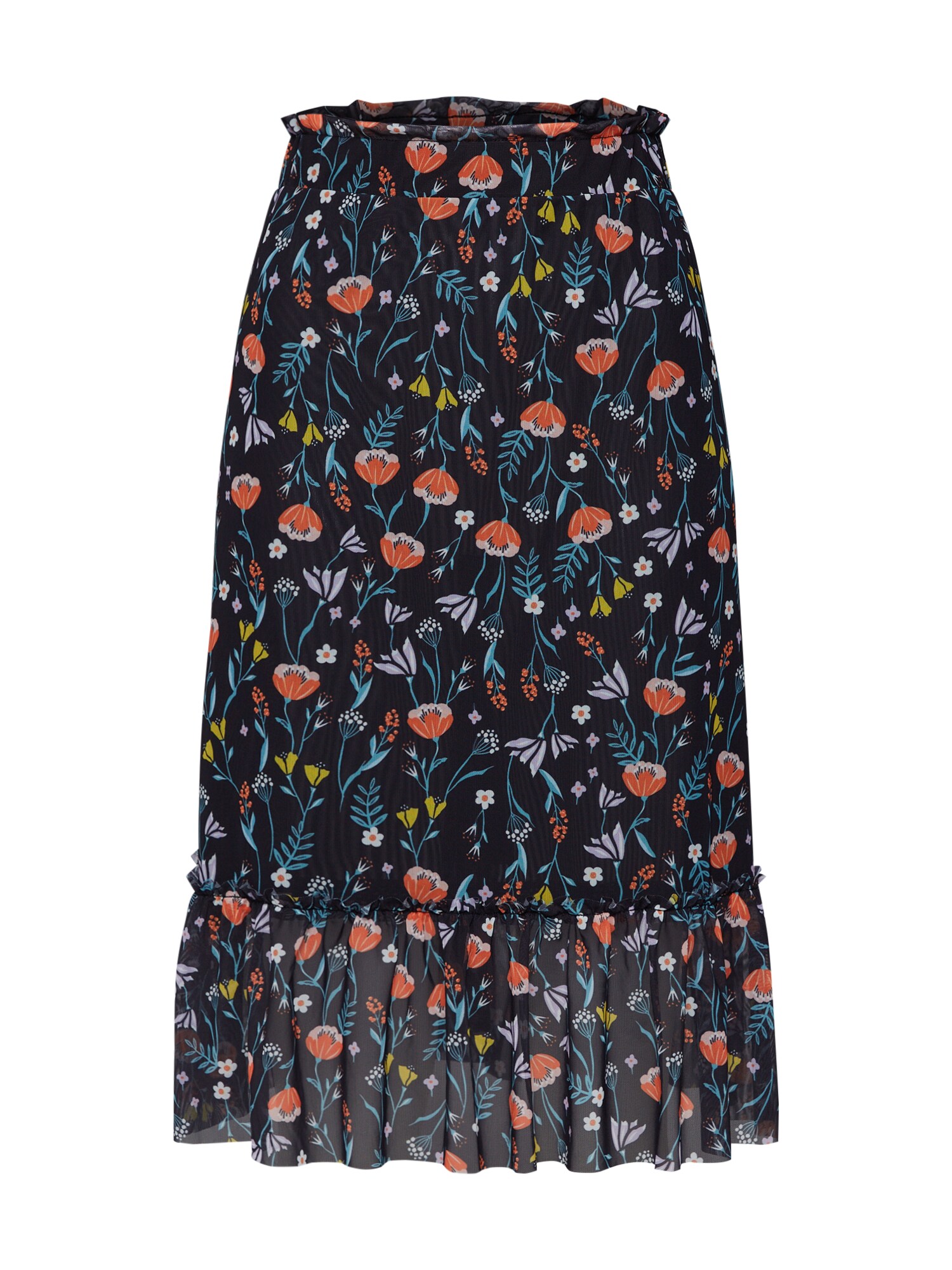 Soaked In Luxury Dames Rok Sl Ariane Skirt Gemengde Kleuren Zwart soaked in luxury kopen in de aanbieding