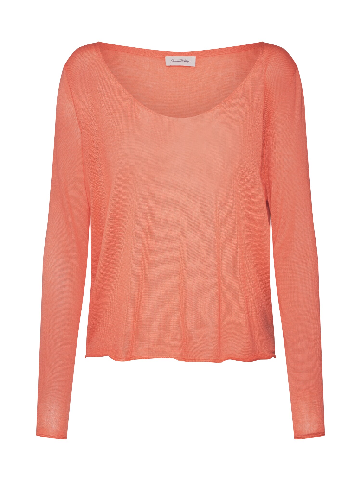 American Vintage Dames Trui Spikeboo Perzik american vintage kopen in de aanbieding