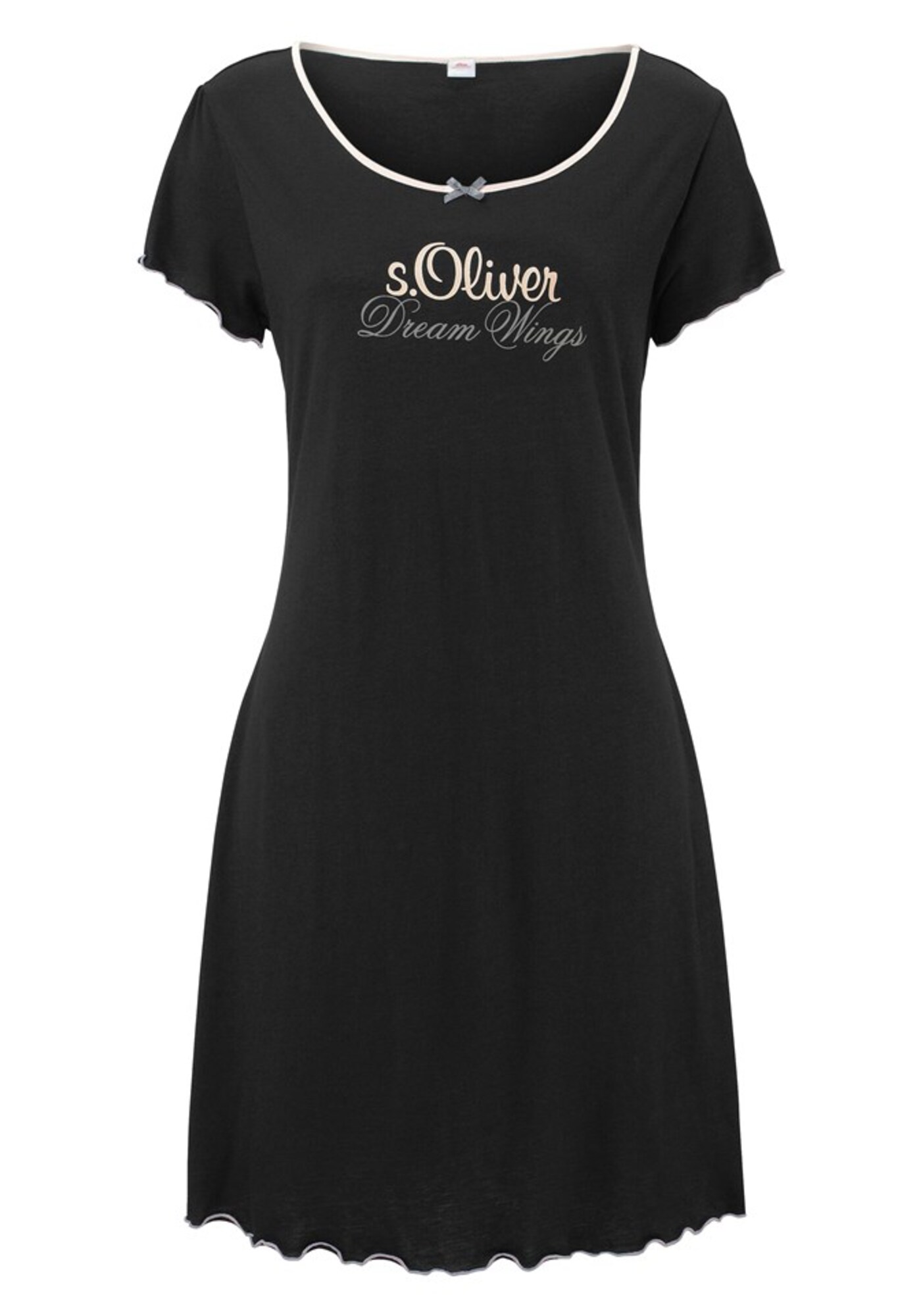 s.Oliver Cămăşi de noapte  crem / gri / negru