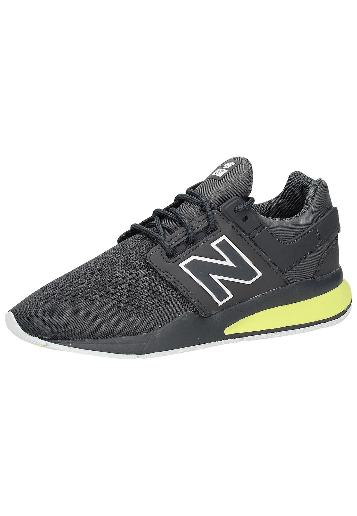 New Balance Jongens Sneakers Limoen Basaltgrijs Wit new balance kopen in de aanbieding