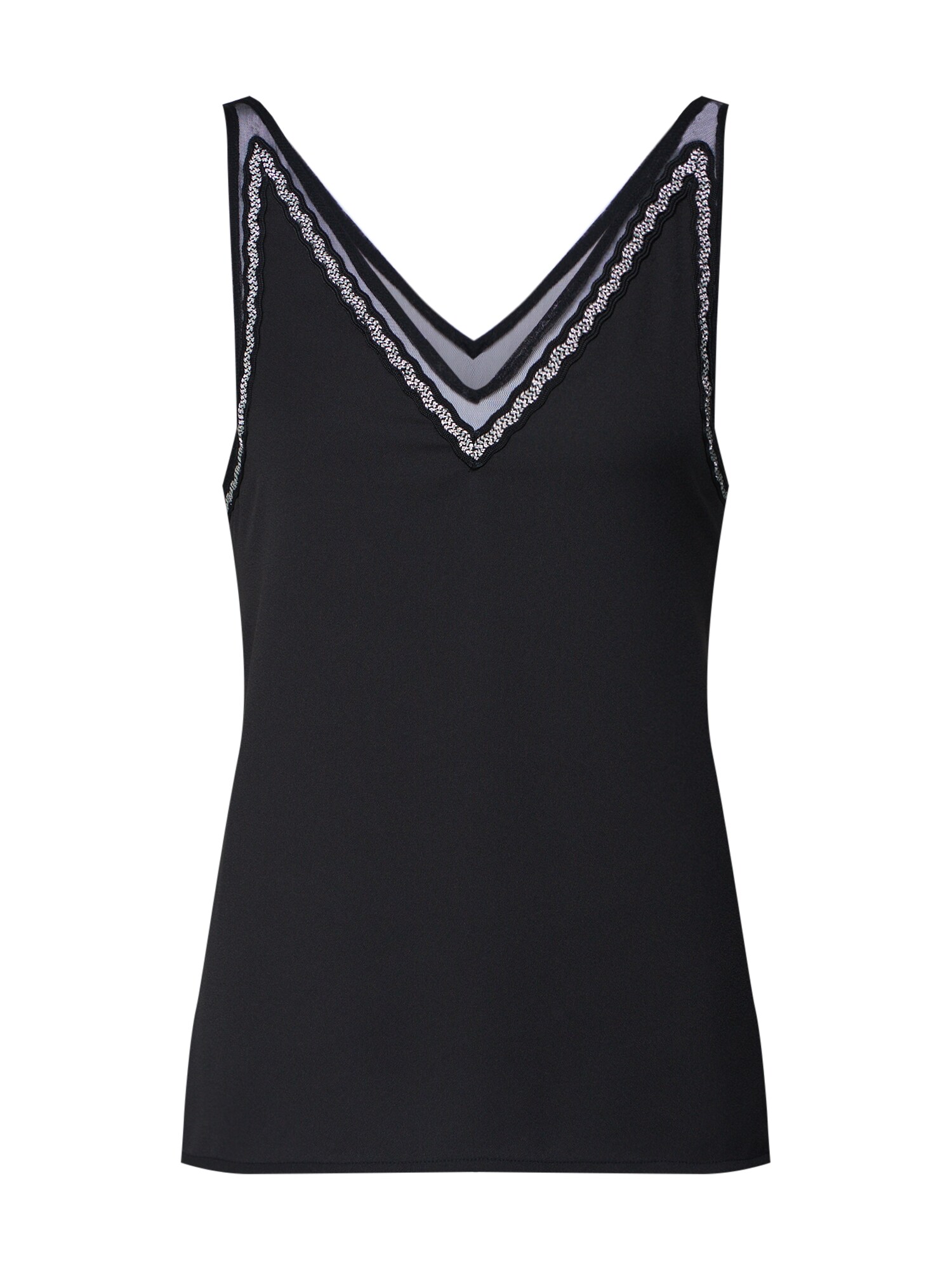 About You Dames Top Lenja Zwart about you kopen in de aanbieding