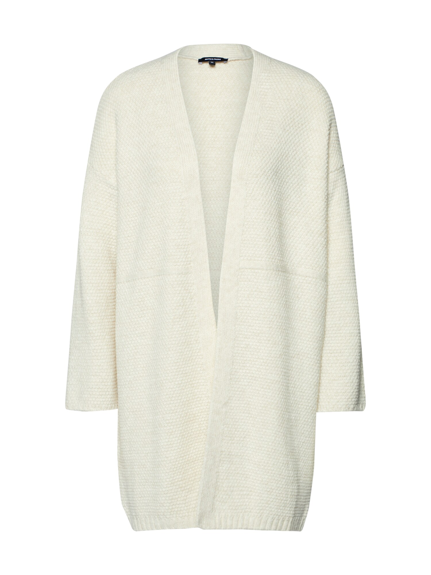 More Dames Gebreid Vest Strickjacke Offwhite more more kopen in de aanbieding