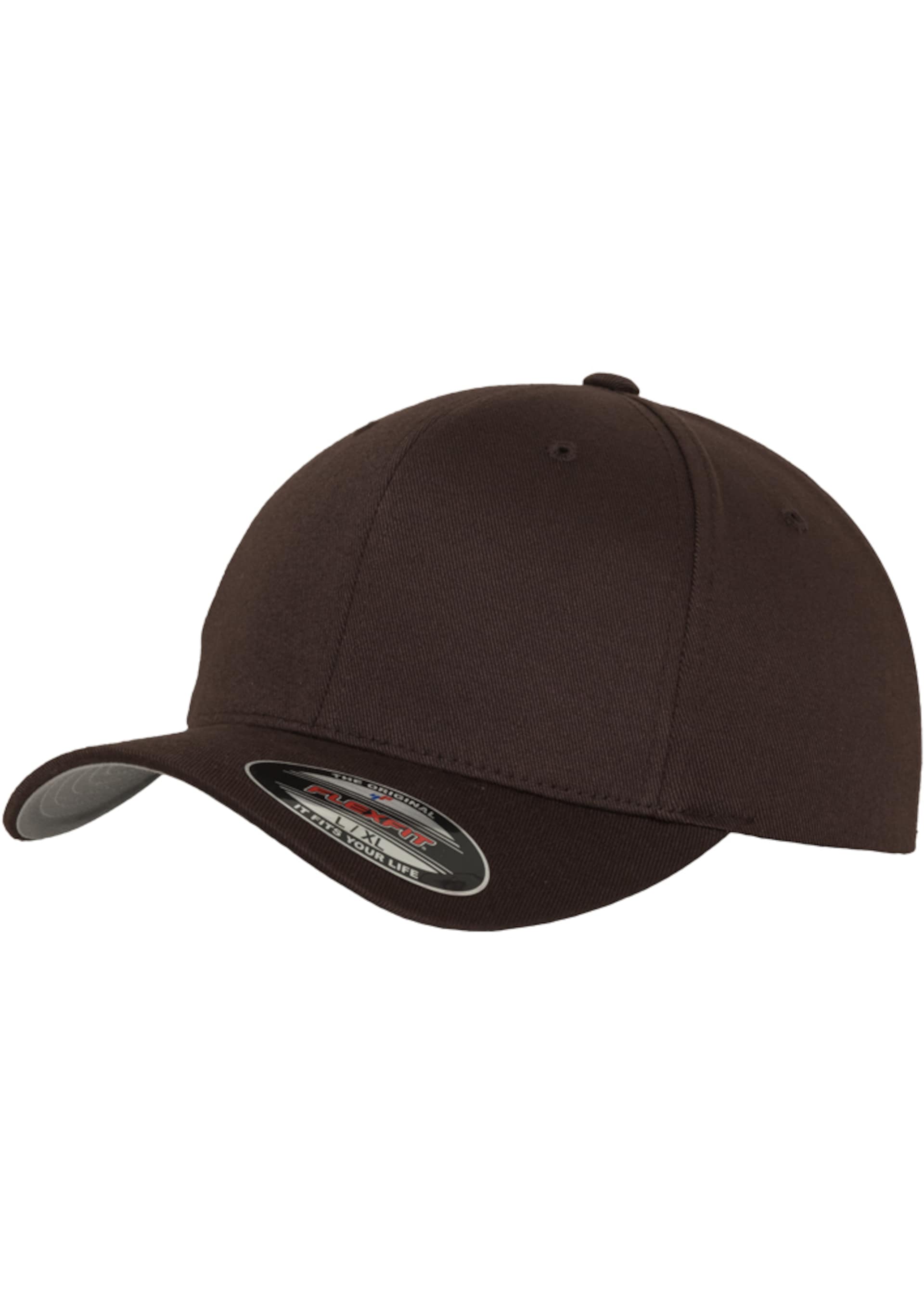 Flexfit fitted Keps Premium 210 Black Fitted herr – bild 3