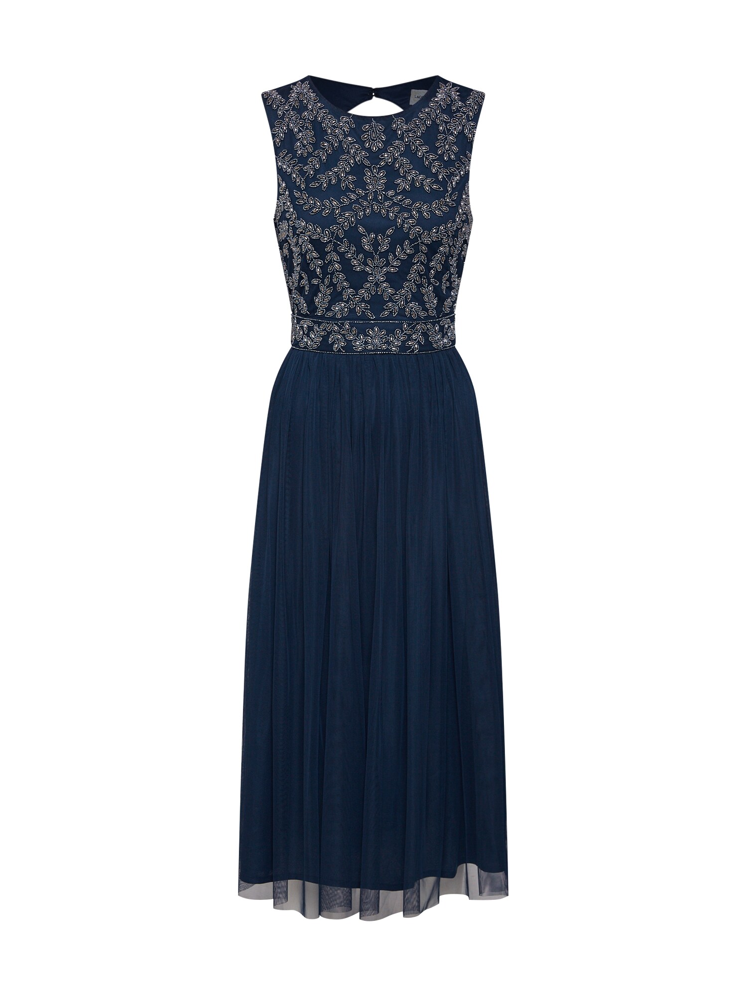 LACE & BEADS Kokteilinė suknelė 'Casablanca Midi'  tamsiai mėlyna
