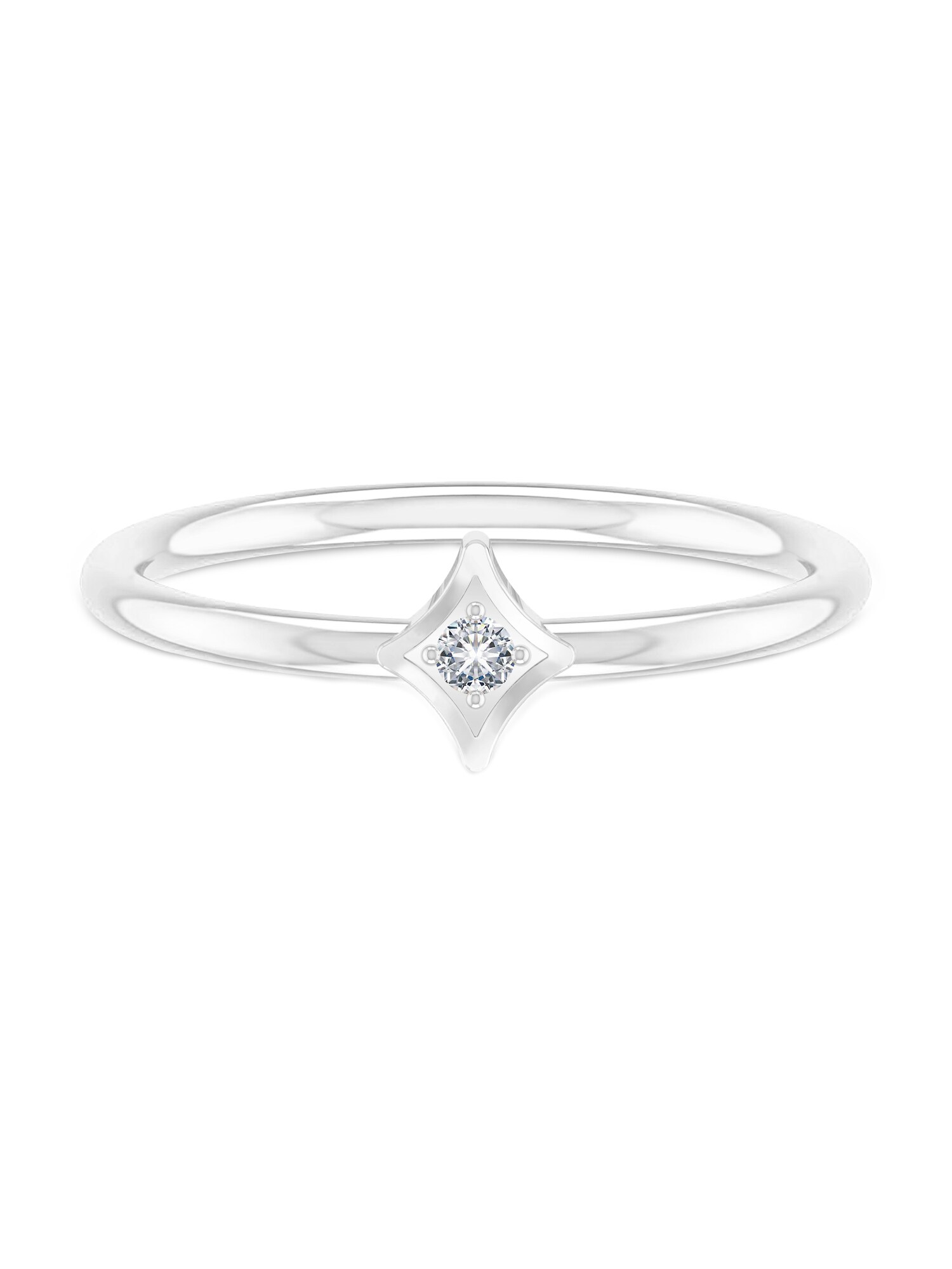 ID Fine Žiedas 'North Star Ring'  sidabrinė