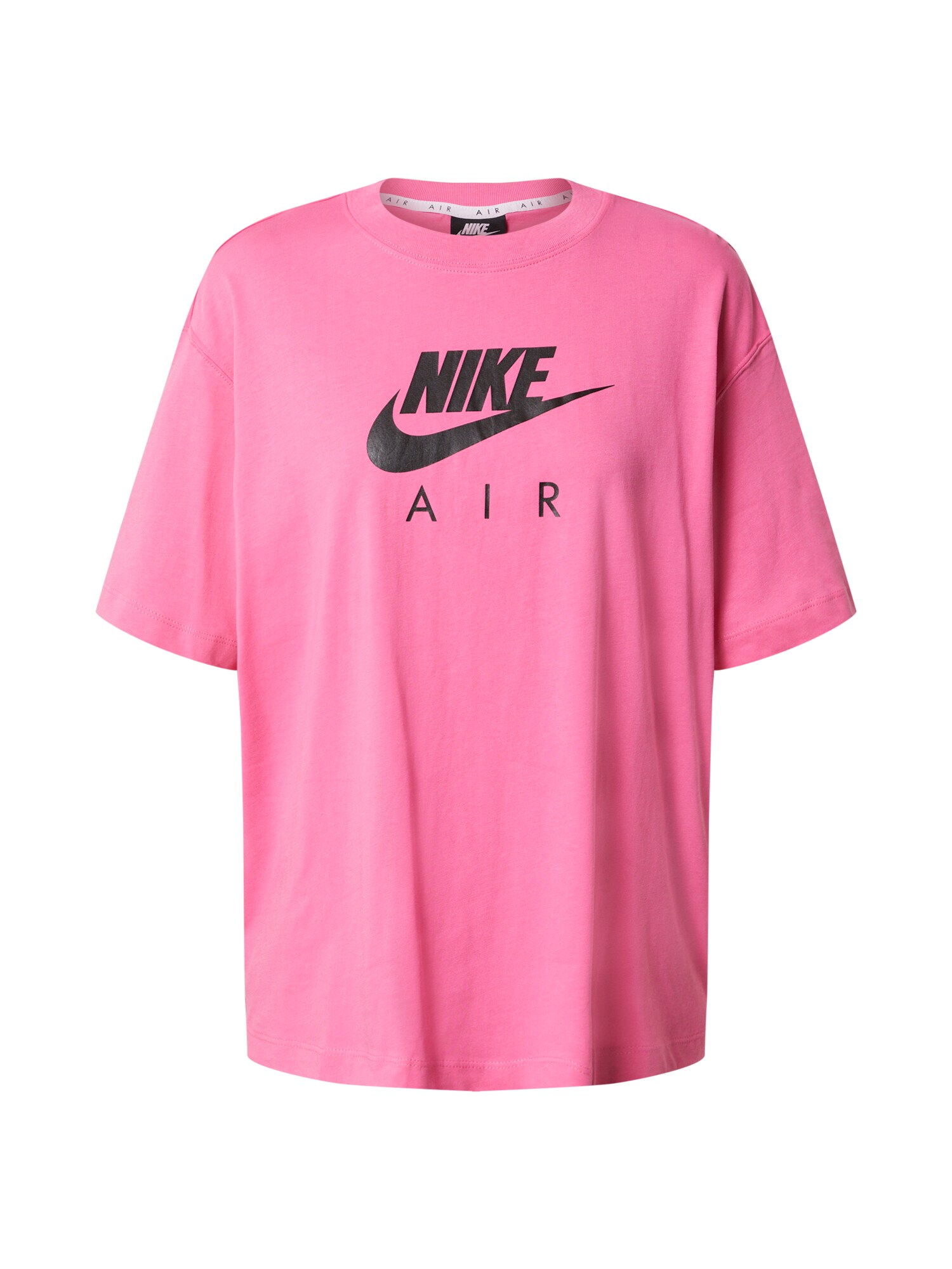 Nike Sportswear Marškinėliai 'Air'  juoda / rožių spalva