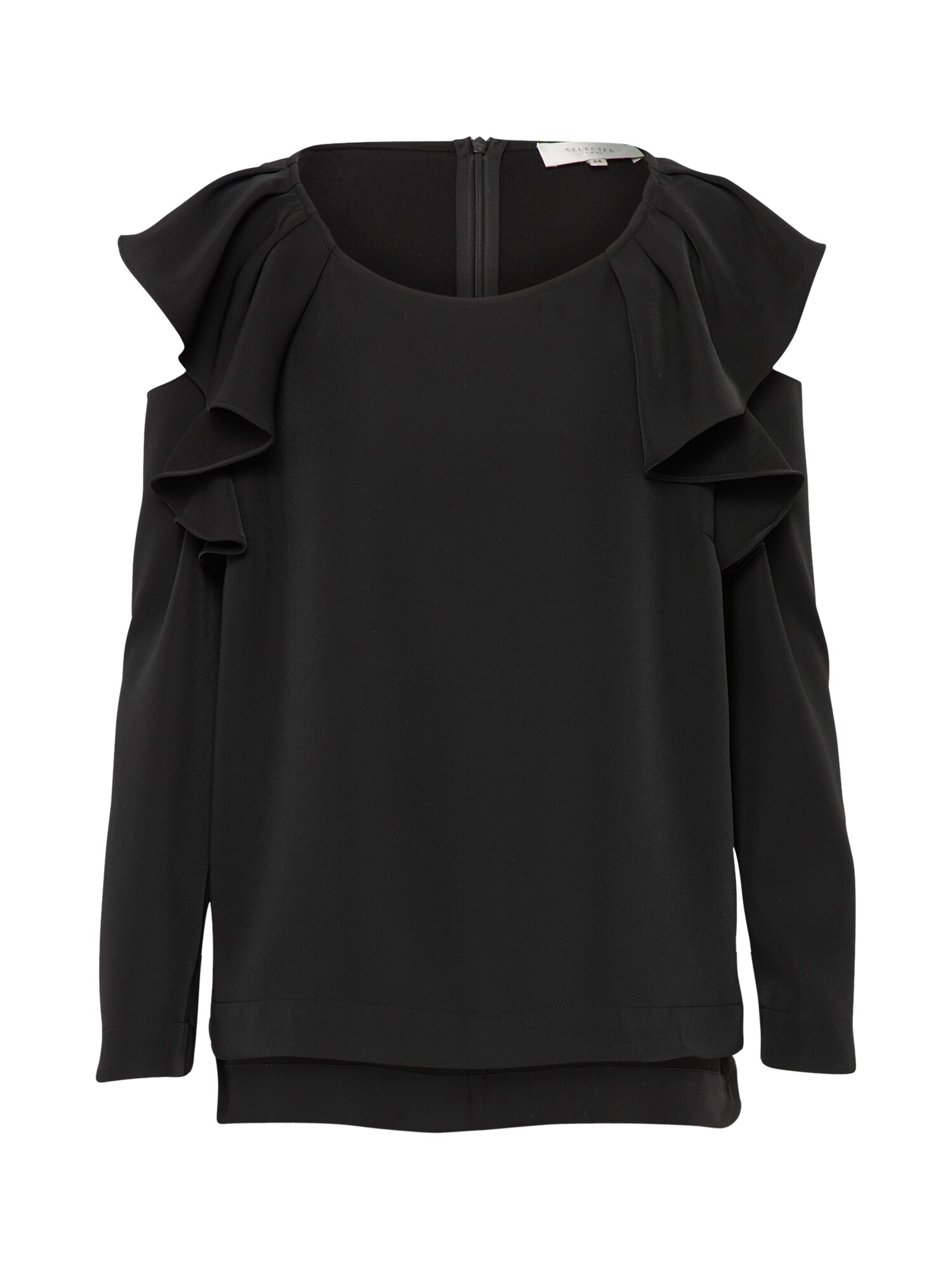 Selected Femme Dames Tuniek Sfkassia Zwart selected femme kopen in de aanbieding