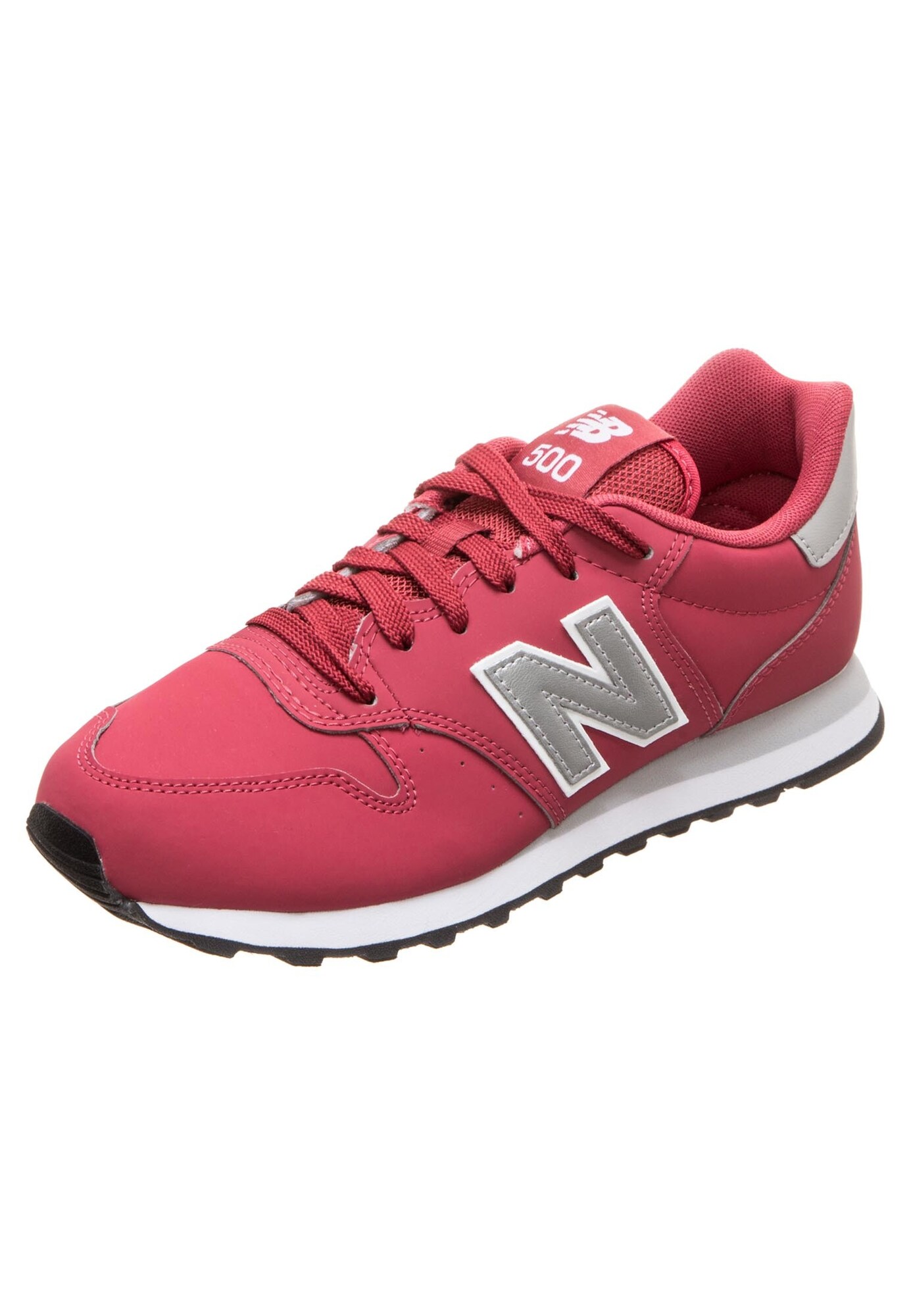 New Balance Dames Sneakers Laag Gw500 Npk B Zilvergrijs Rood new balance kopen in de aanbieding