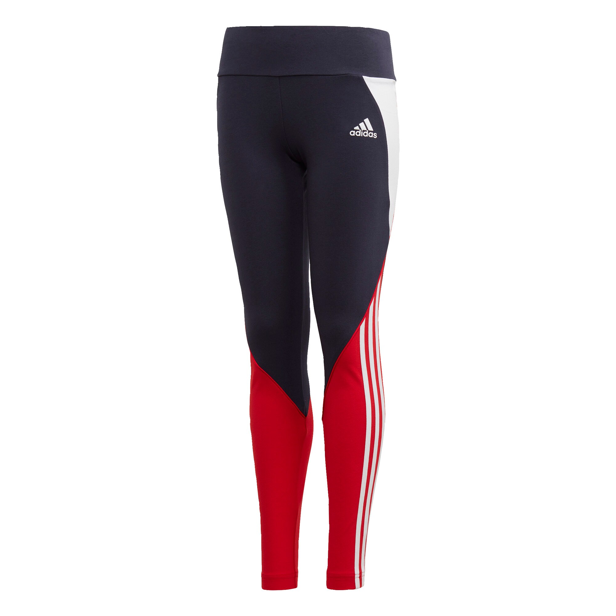 ADIDAS PERFORMANCE Sportinės kelnės 'Bold'  raudona / balta / tamsiai mėlyna