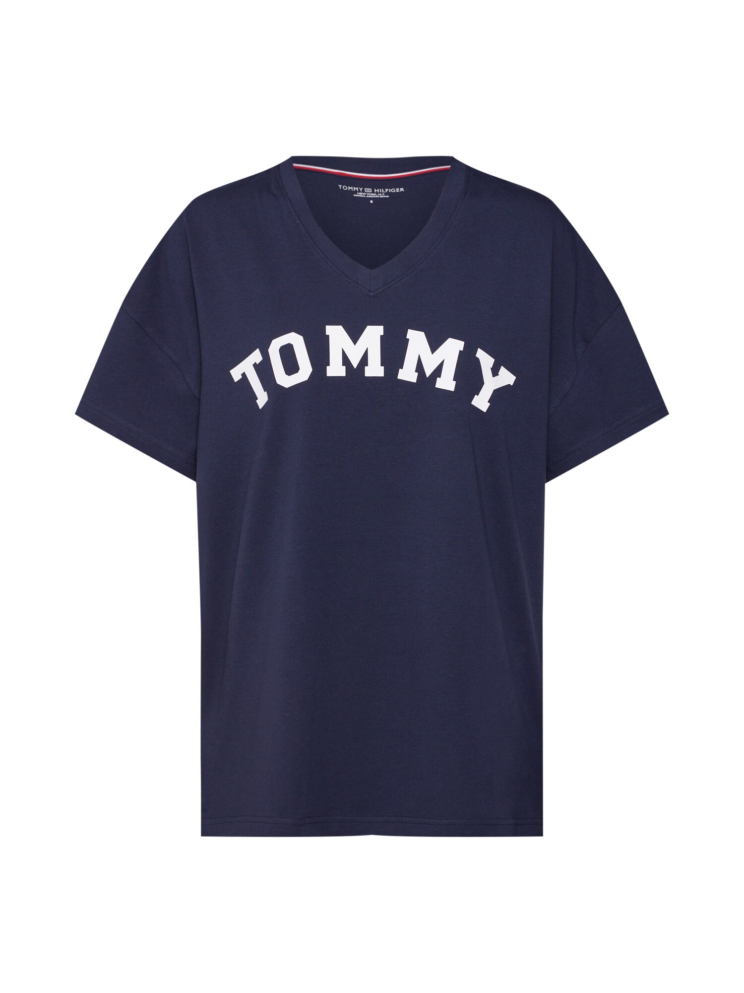 Tommy Hilfiger Underwear Dames Slaapshirt Donkerblauw tommy hilfiger underwear kopen in de aanbieding