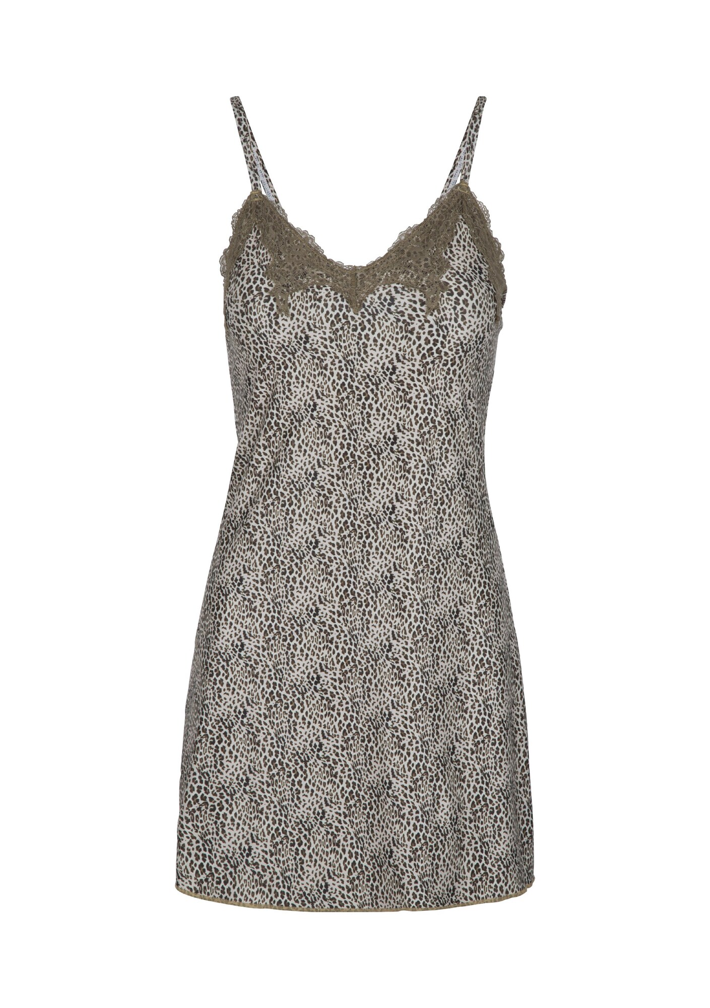 Lingadore Dames Neglige Selvaggio Beige Bruin Kaki Zwart lingadore kopen in de aanbieding