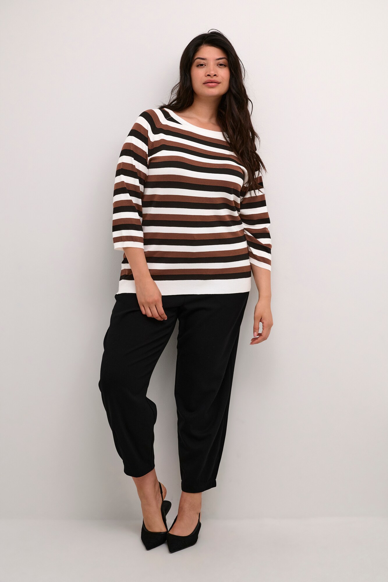 Thumbnail - KAFFE CURVE Pullover Tilda