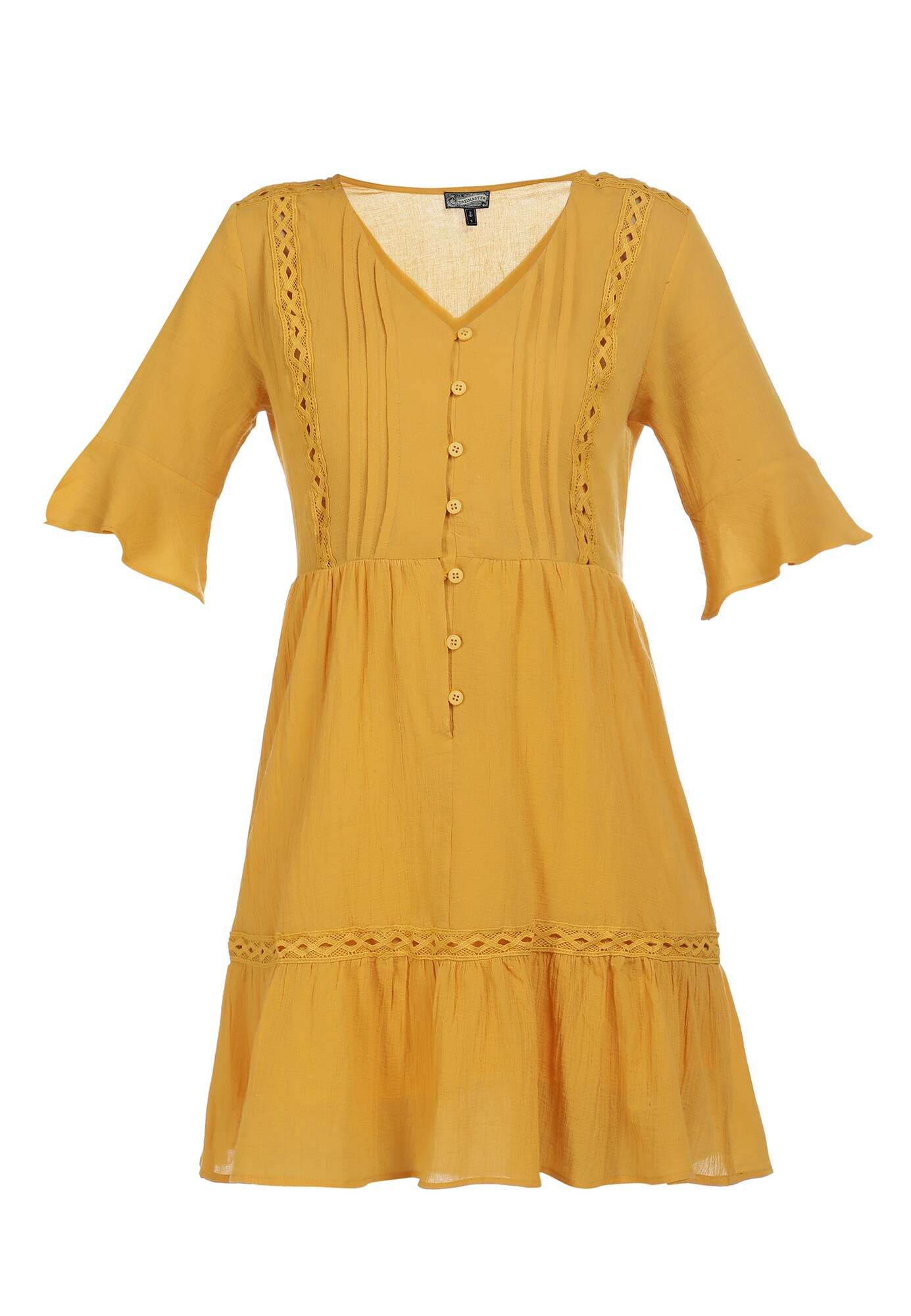 DreiMaster Vintage Vasarinė suknelė  medaus spalva