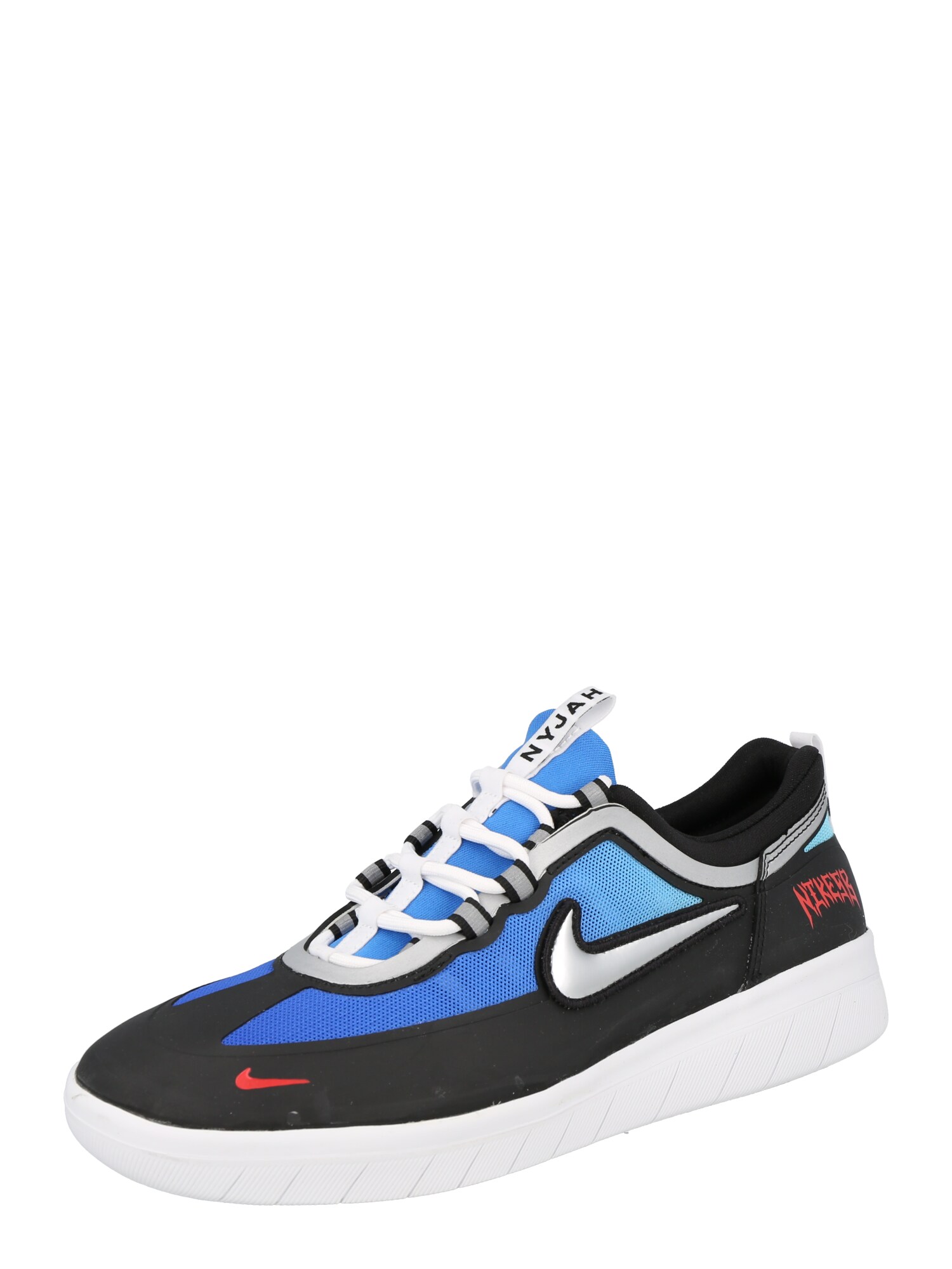 Nike SB Sapatilhas baixas 'Nyjah Free 2'  azul claro / vermelho / preto / branco