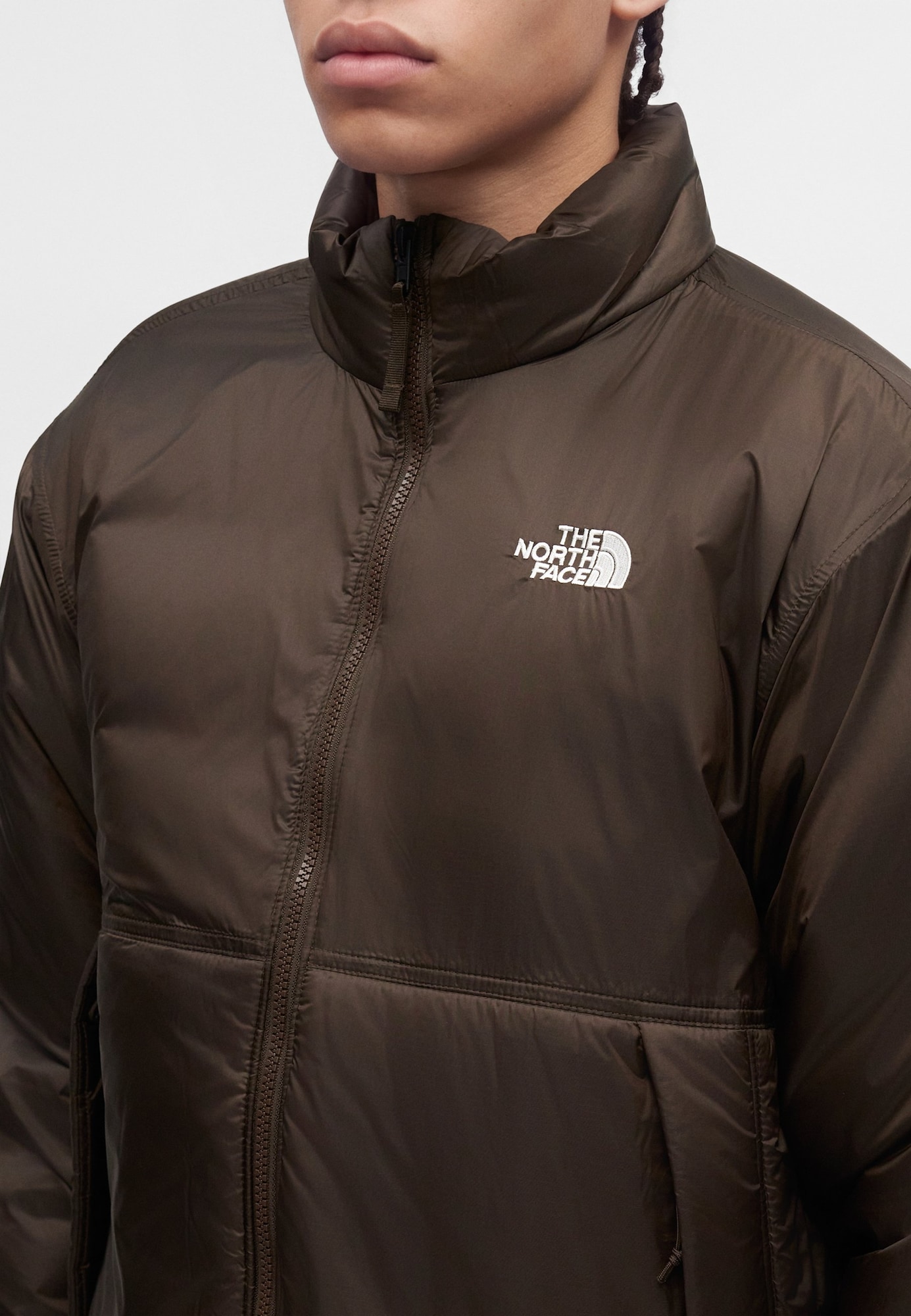 THE NORTH FACE Chaqueta de entretiempo 'PERTEX EXPLORE' chocolate – imagen 2
