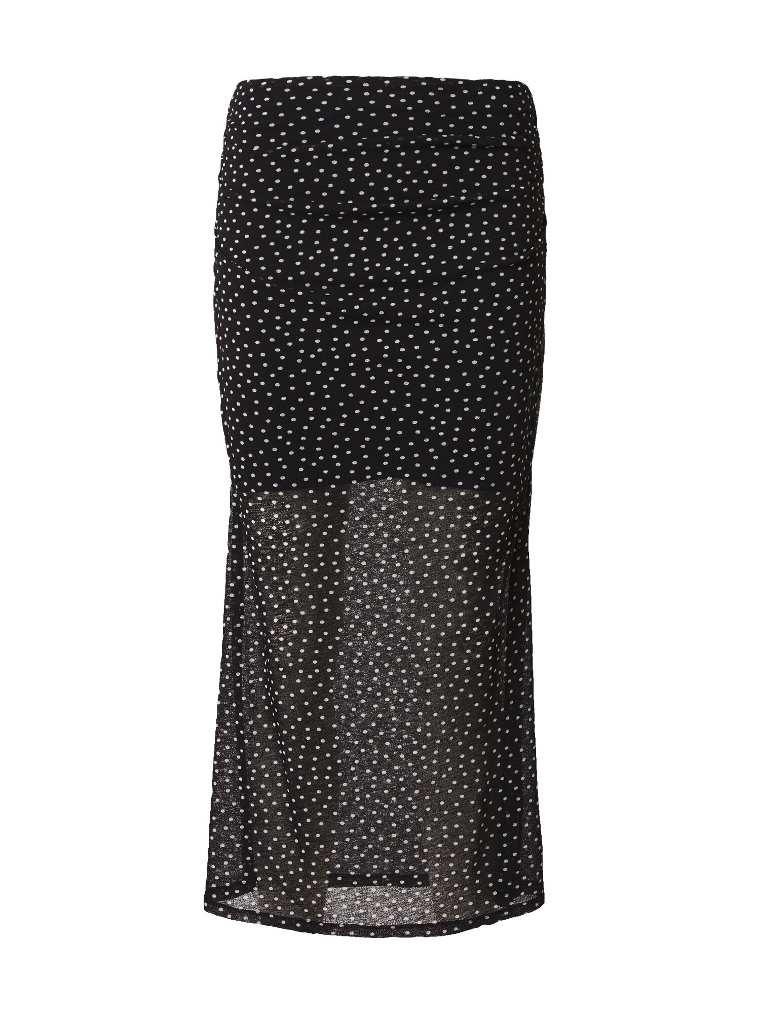 Abercrombie & Fitch Fustă  negru / alb