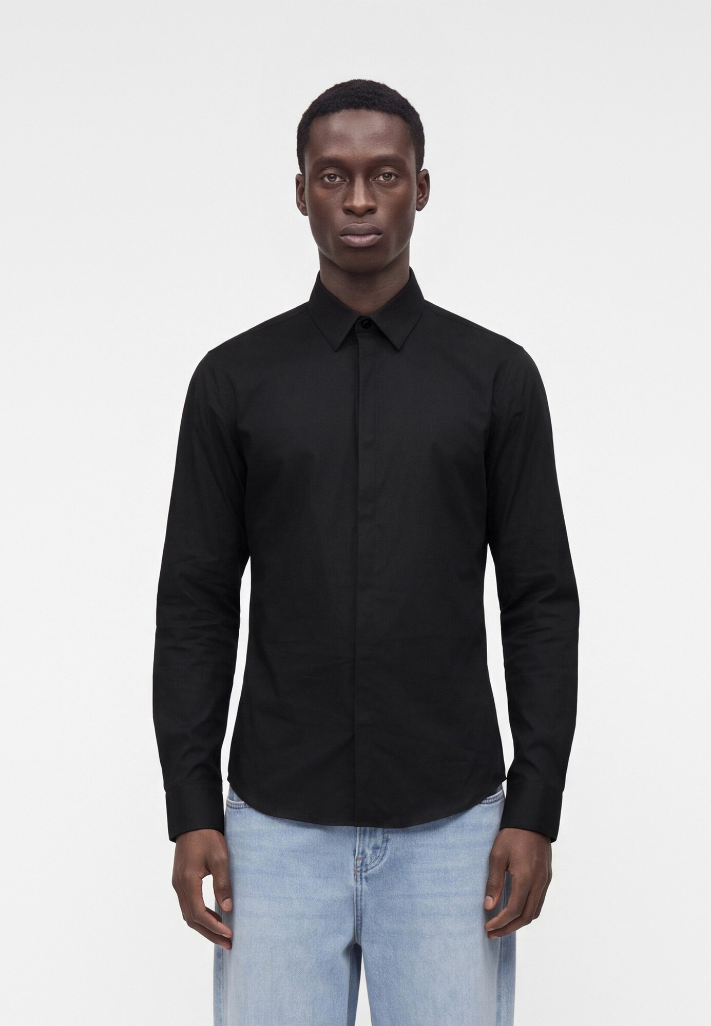 Calvin Klein Camisa  negro – imagen 8