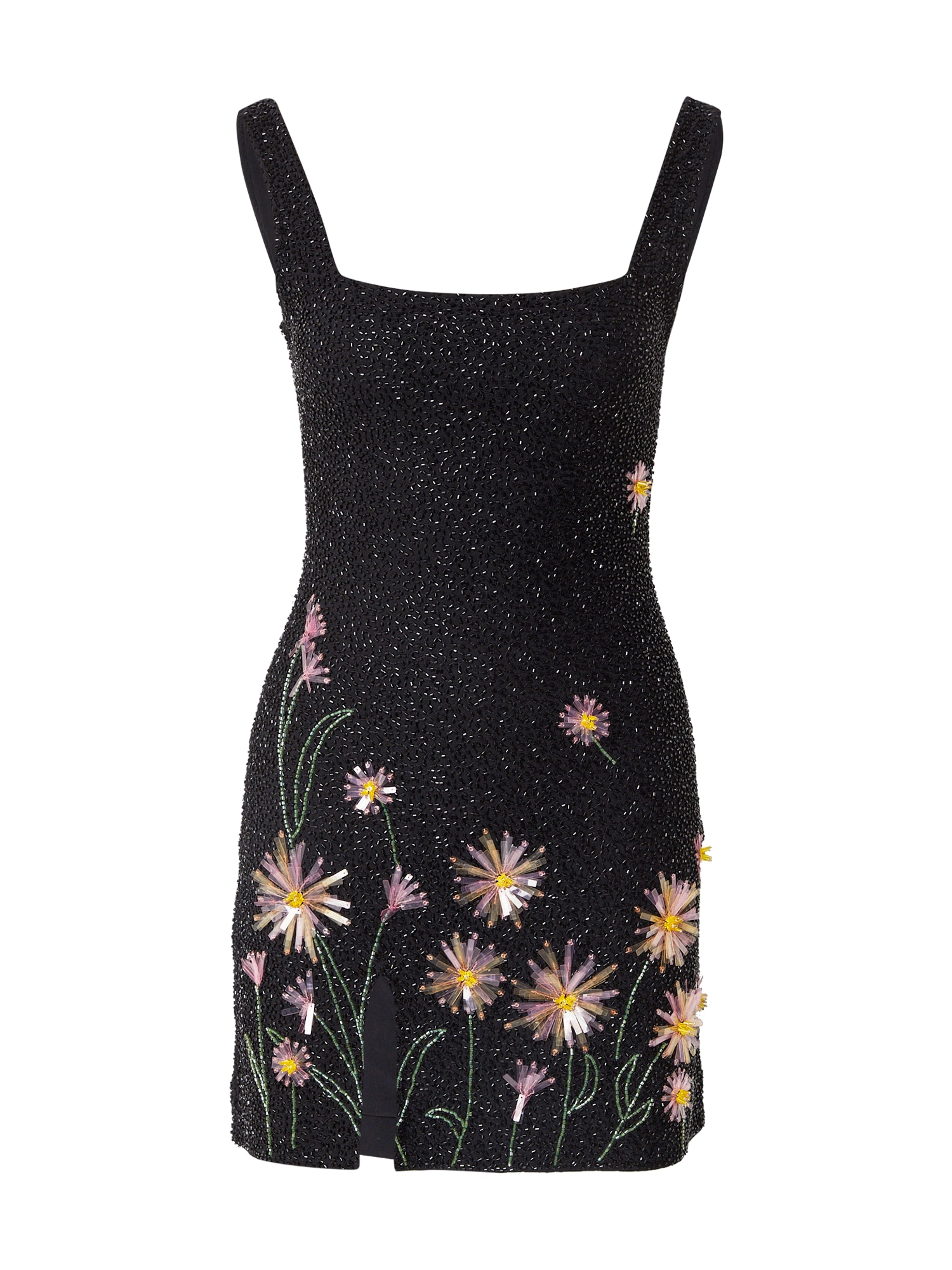 Staud Rochie de cocktail LE SABLE  galben / verde / rosé / negru