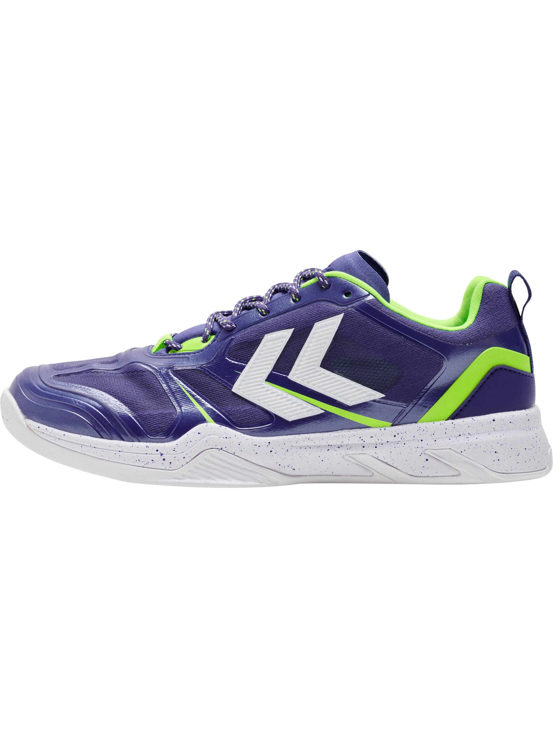 Hummel Sportsko 'Uruz 2.0' kobaltblå / neongrön sneakers herr