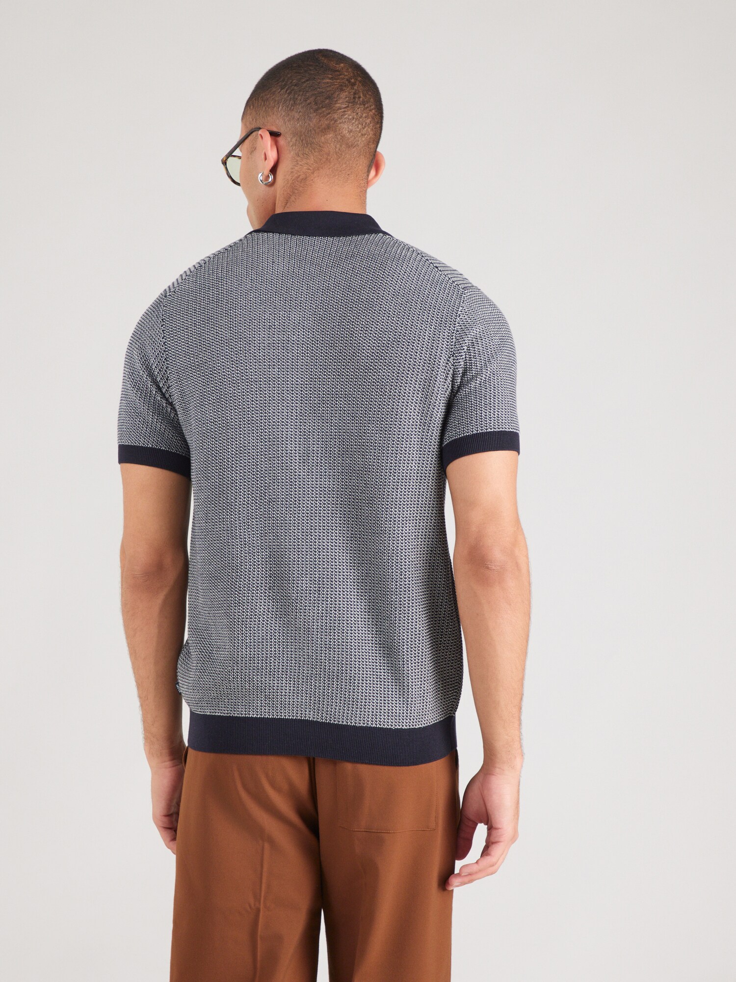 JOOP! Jersey  marino / blanco – imagen 3
