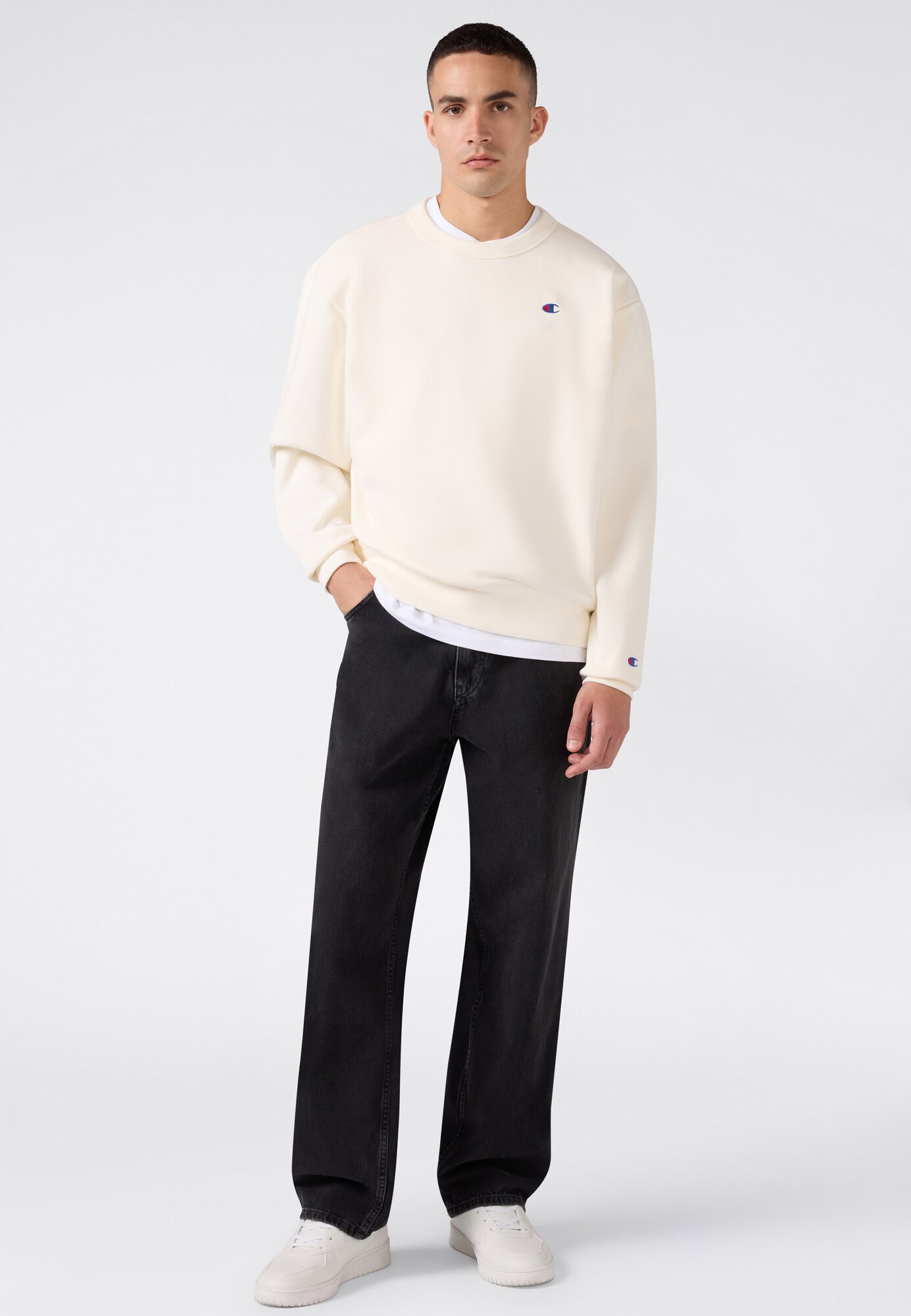 Champion Sudadera marfil – imagen 4