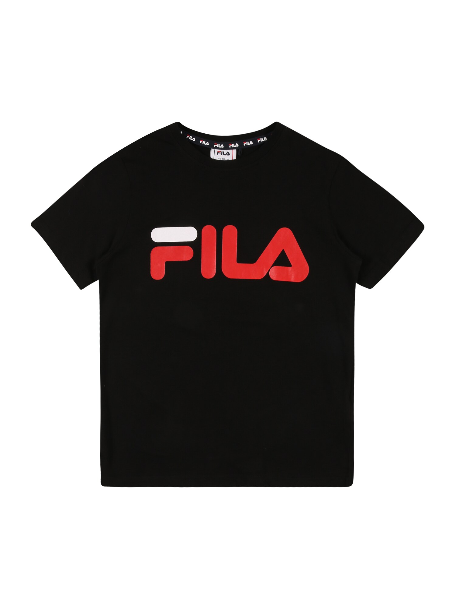 FILA Marškinėliai 'GAIA'  juoda / raudona / balta