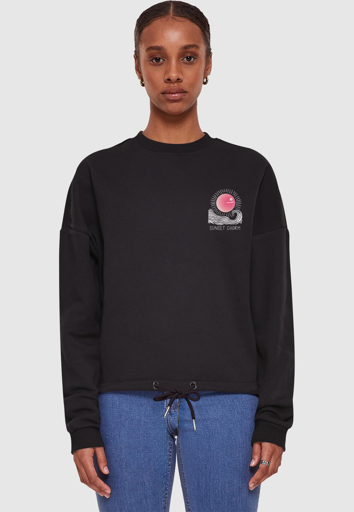 Thumbnail - Merchcode Sweatshirt Sunset Charm