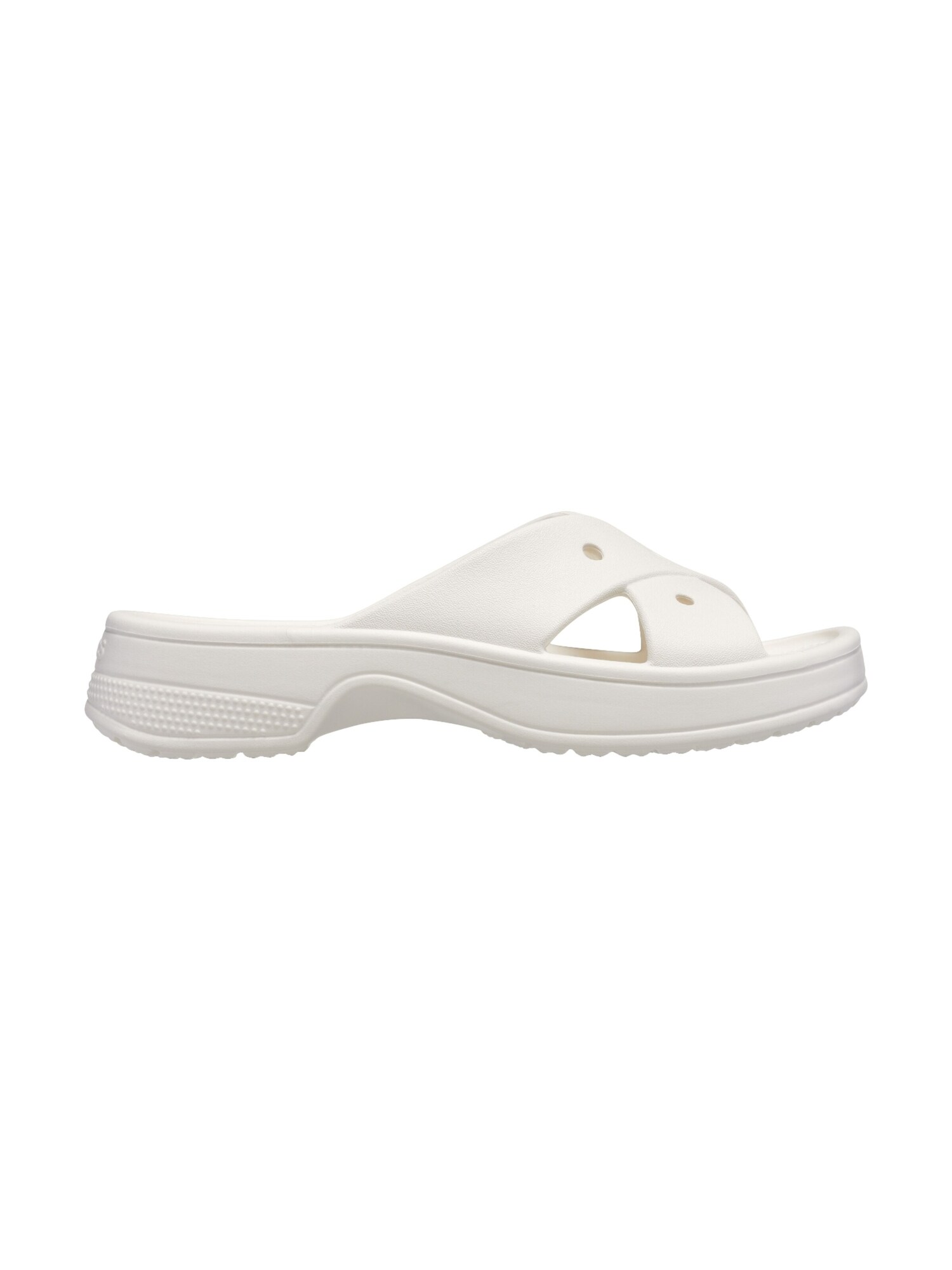 Crocs Sandalias 'Cross-Strap-Sandalen zum Hineinschlüpfen'  blanco – imagen 2