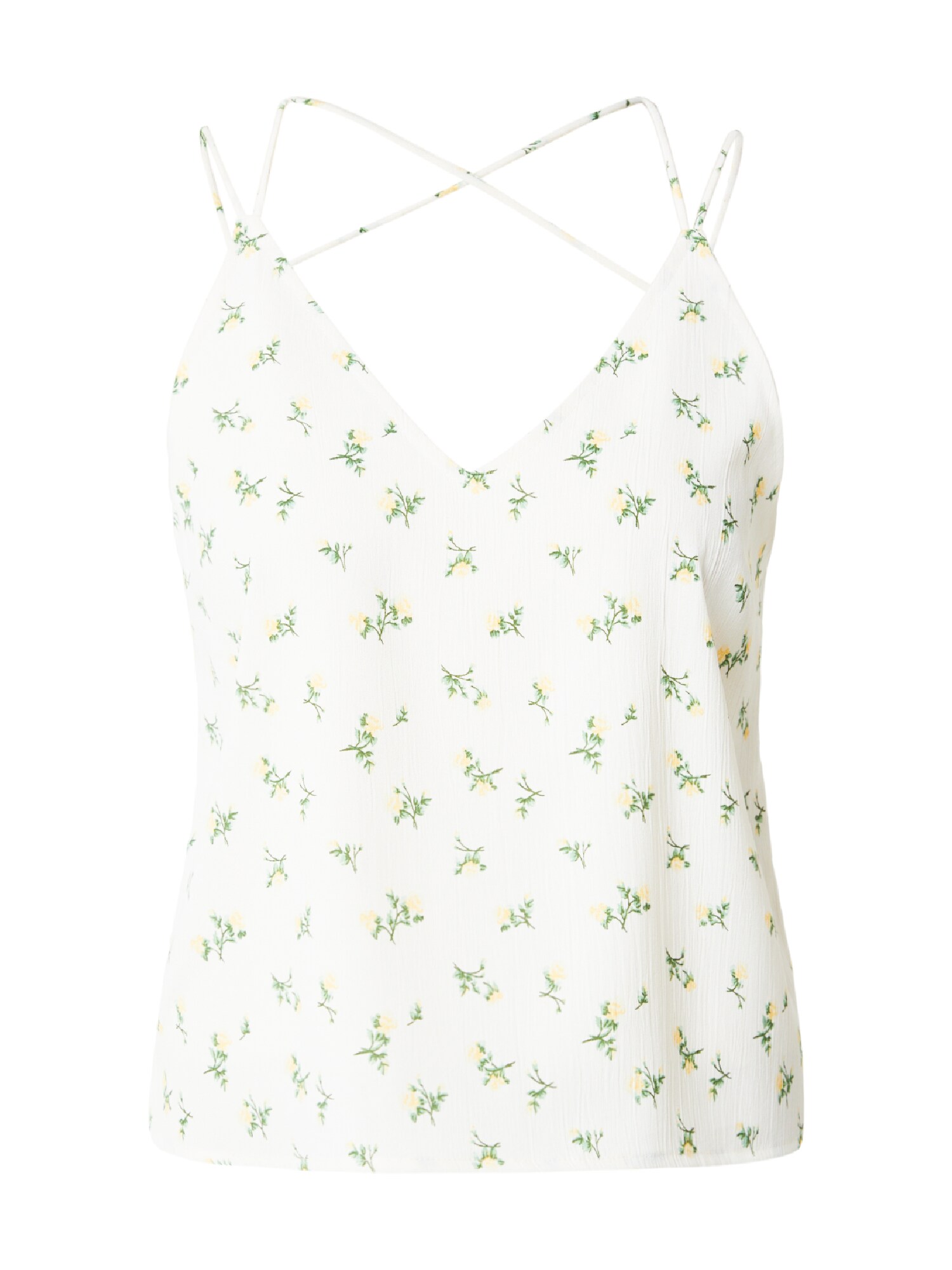 studioselect Top 'Simona'  galben deschis / verde jad / alb