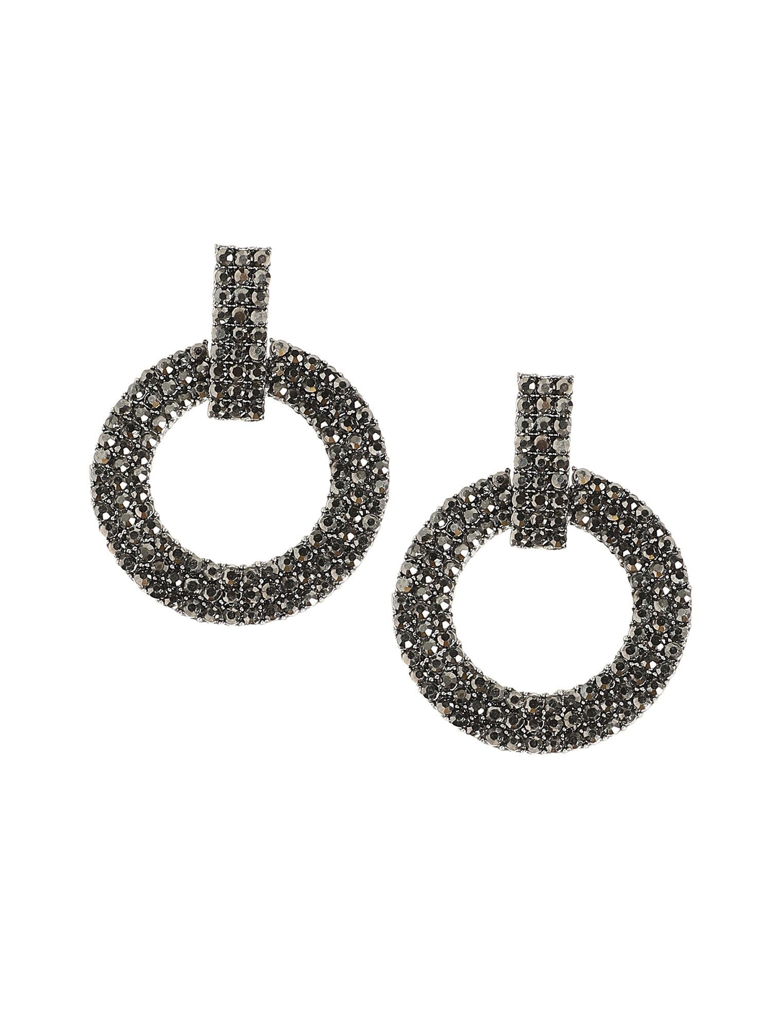 SOHI Cercei  Nafisa   negru / argintiu