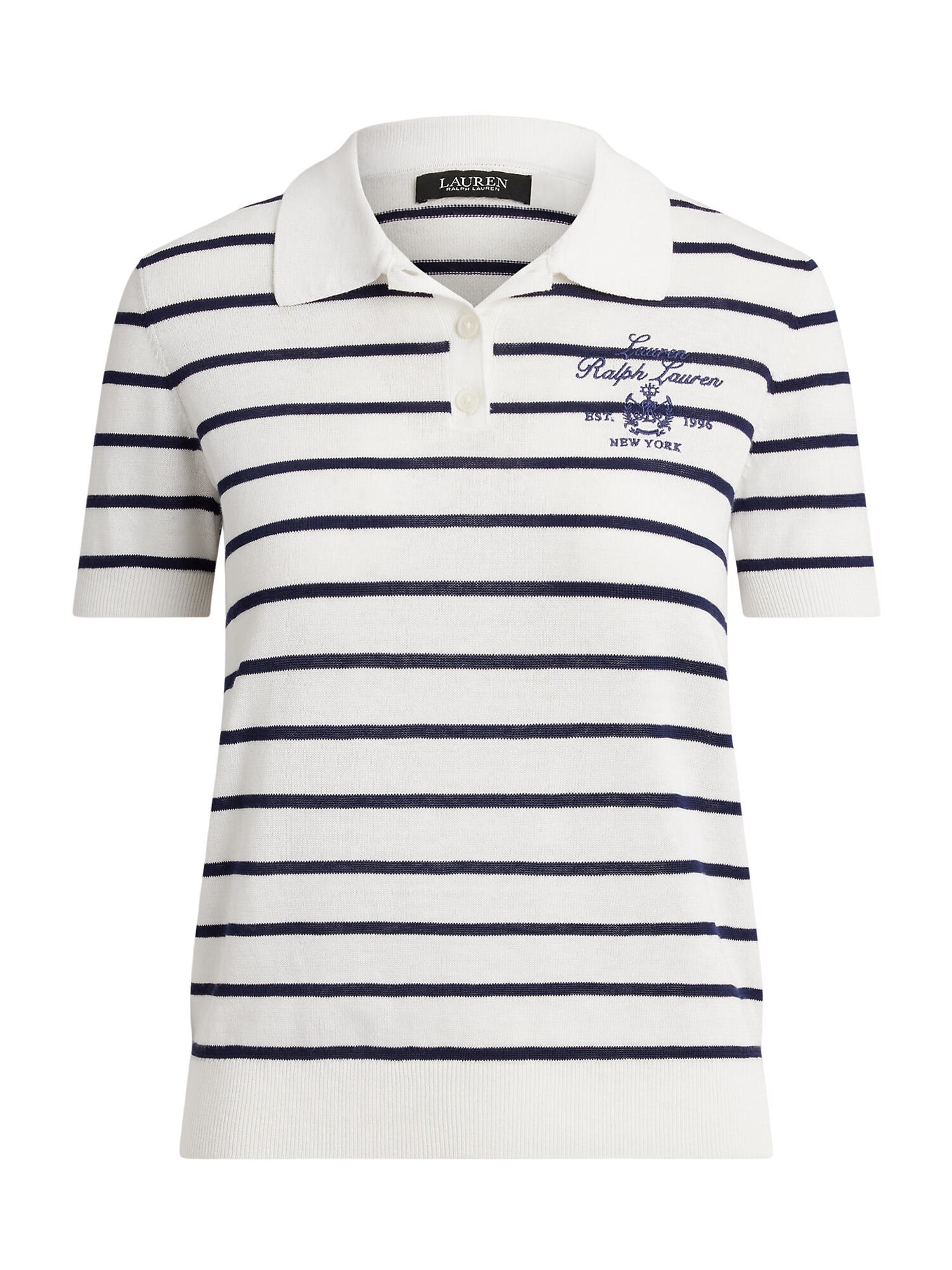 Lauren Ralph Lauren Pulover  bleumarin / alb