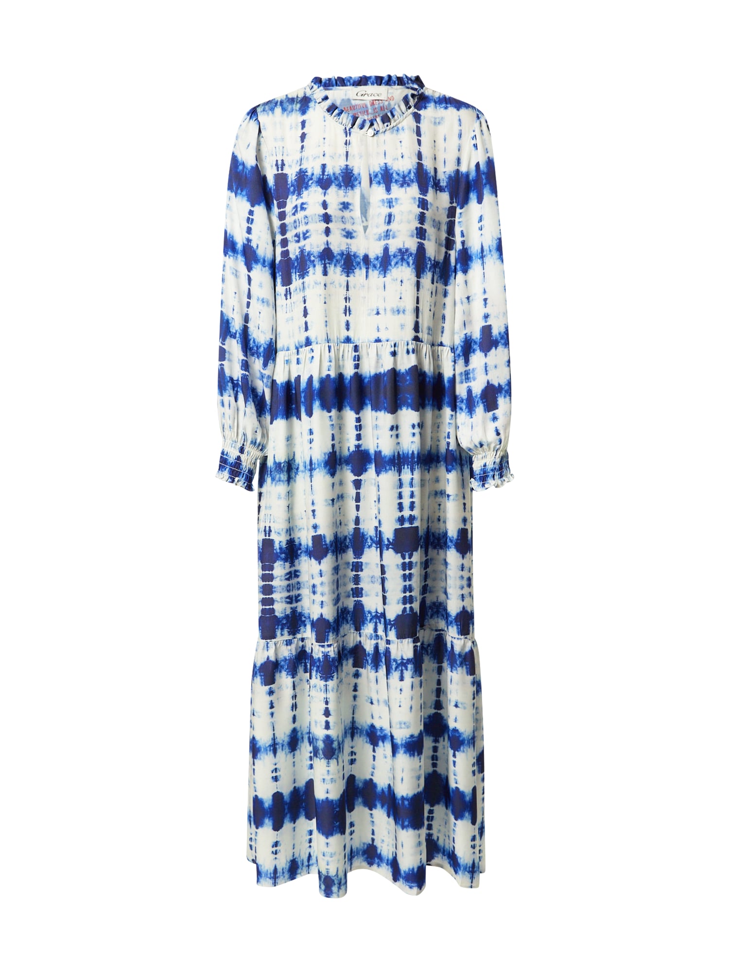 Grace Palaidinės tipo suknelė tamsiai mėlyna / balta