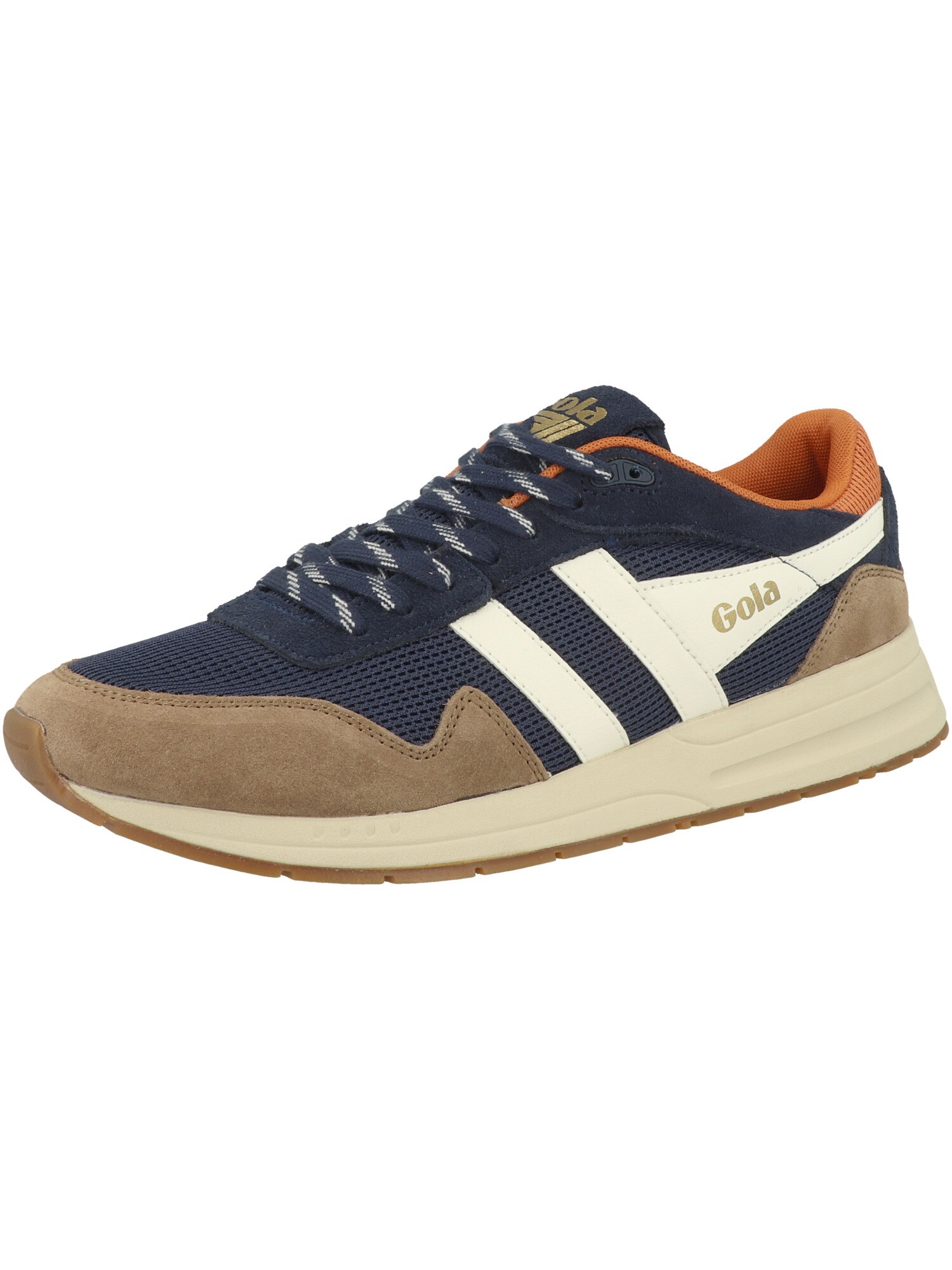 Gola Zapatillas deportivas bajas 'Delta' azul / marrón claro – imagen 1