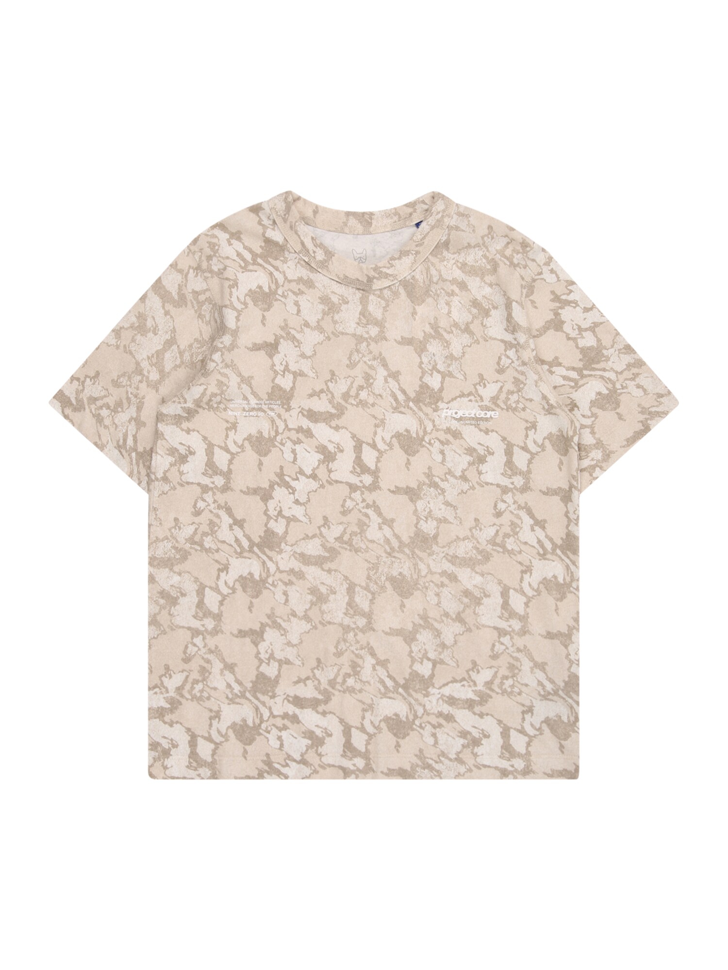 Jack & Jones Junior Tričko 'JCOTARMAC' tmavošedá / sivobéžová