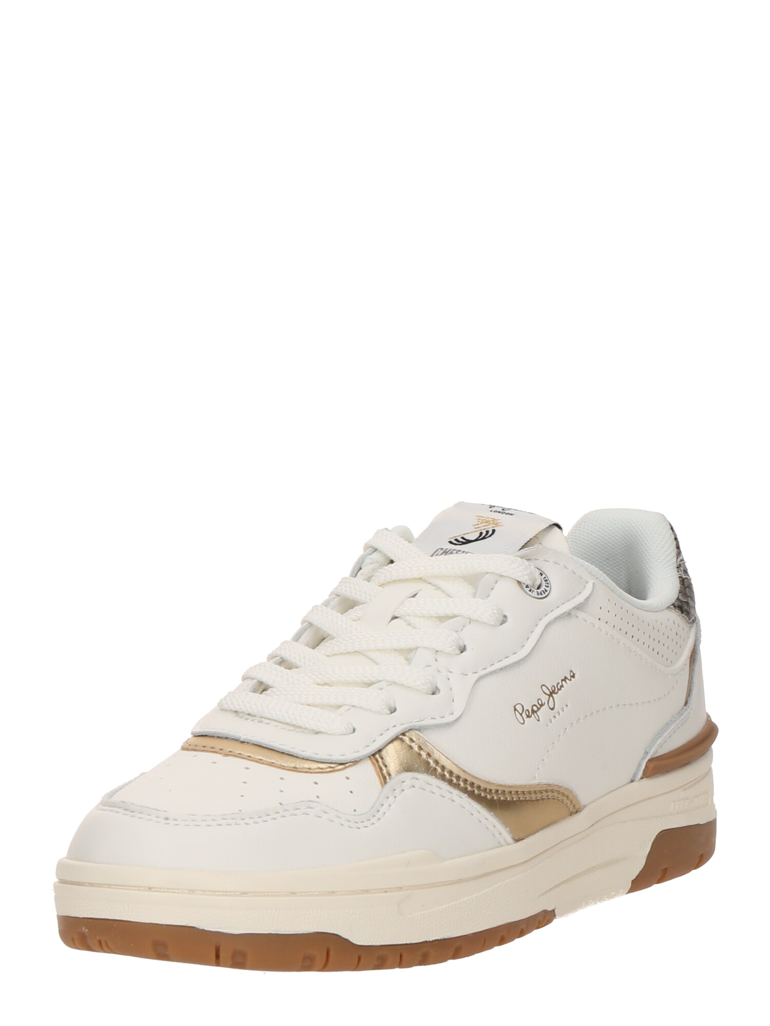 Pepe Jeans Sneakers Laag 'Chester' Goud / Grijs / Zwart / Wit
