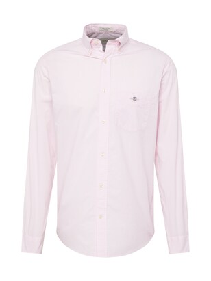 Gant Overhemd Lichtgrijs / Rosa / Rood