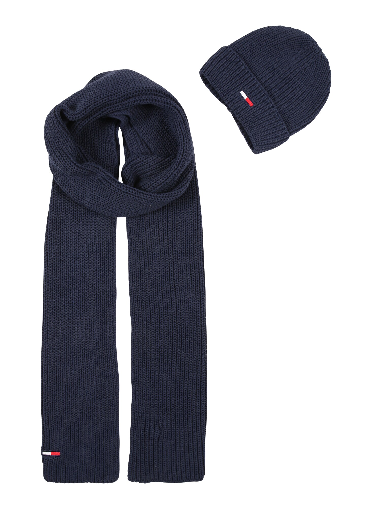 Tommy Jeans Megzta kepurė  tamsiai mėlyna