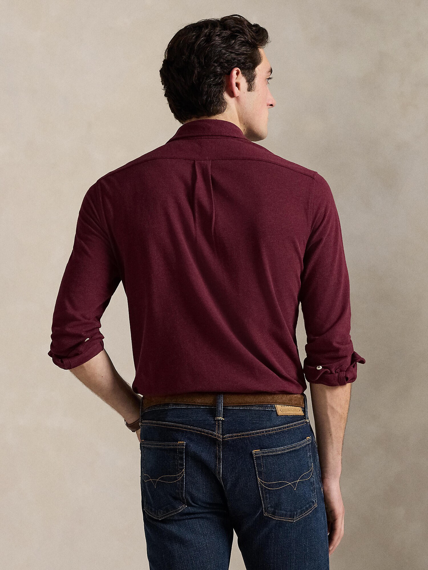 Polo Ralph Lauren Camisa rojo vino – imagen 11