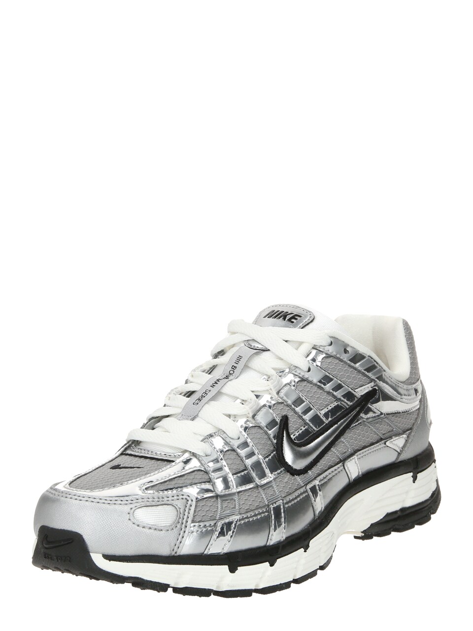 Låg sneaker 'P-6000' svart / silver