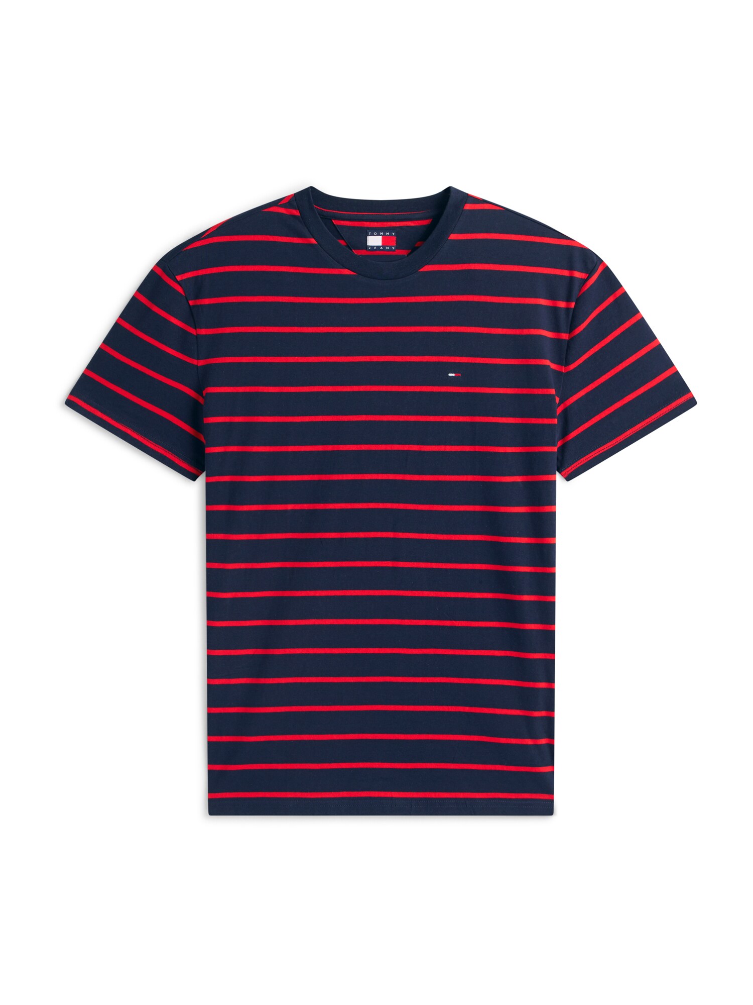 Tommy Jeans Tricou  bleumarin / roșu