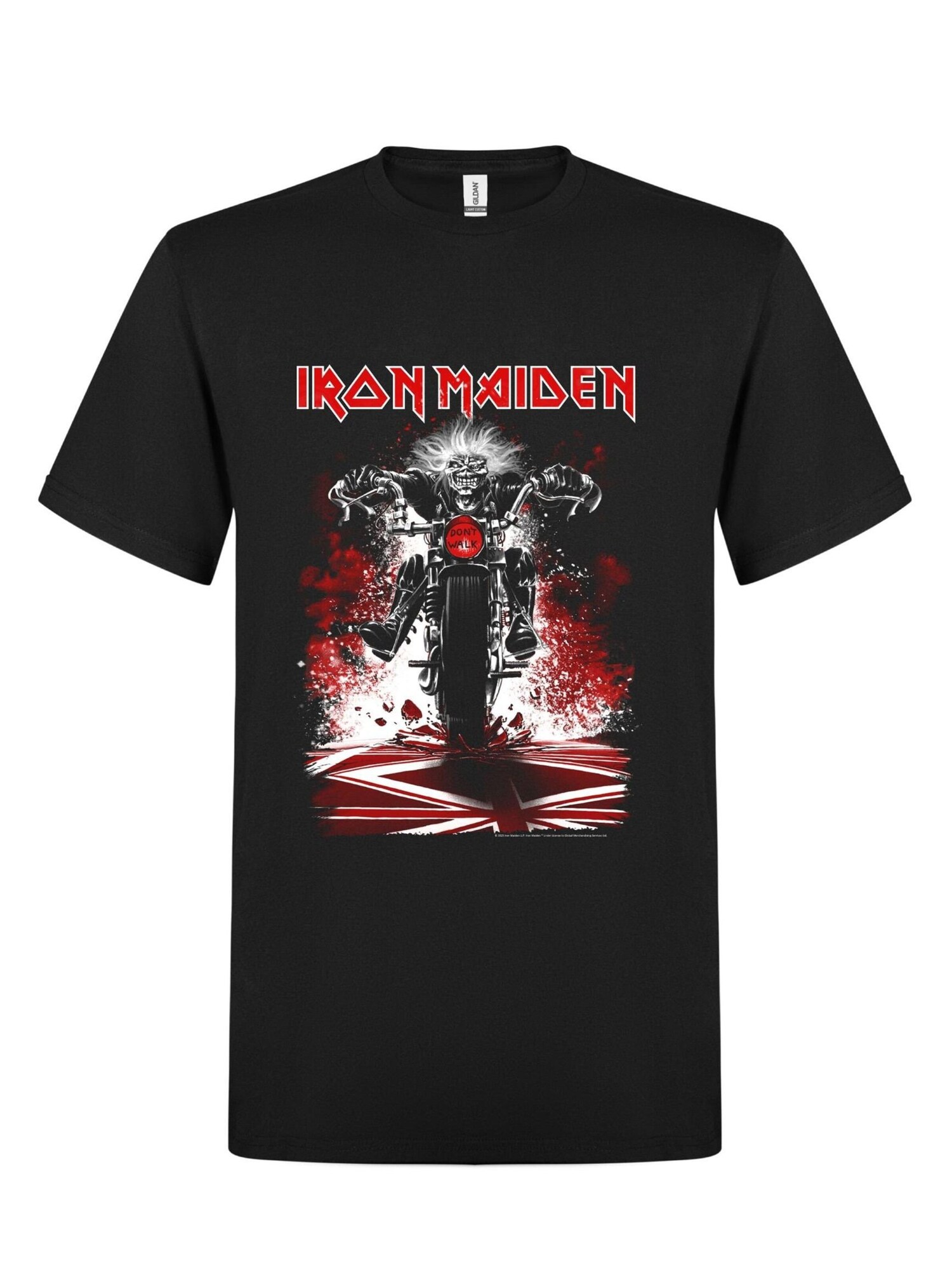 Iron Maiden Camiseta 'Iron Maiden Eddie Biker T-Shirt' negro – imagen 1