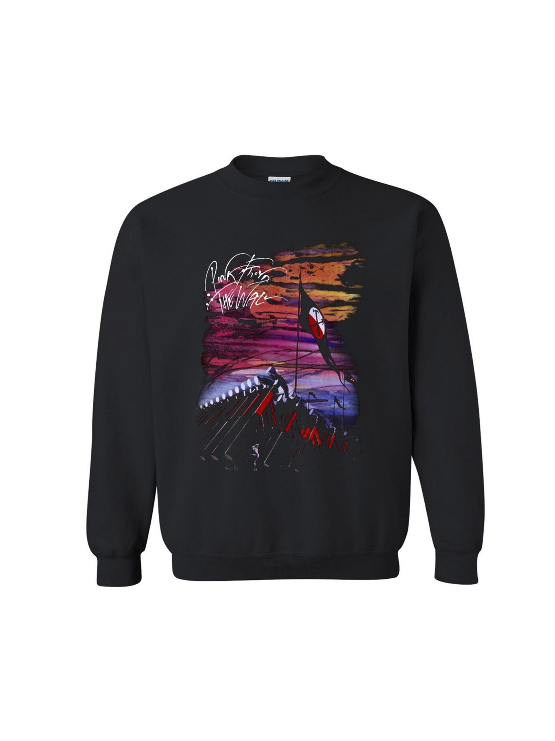 Pink Floyd Sweatshirt 'The Wall Marching Hammers' herr