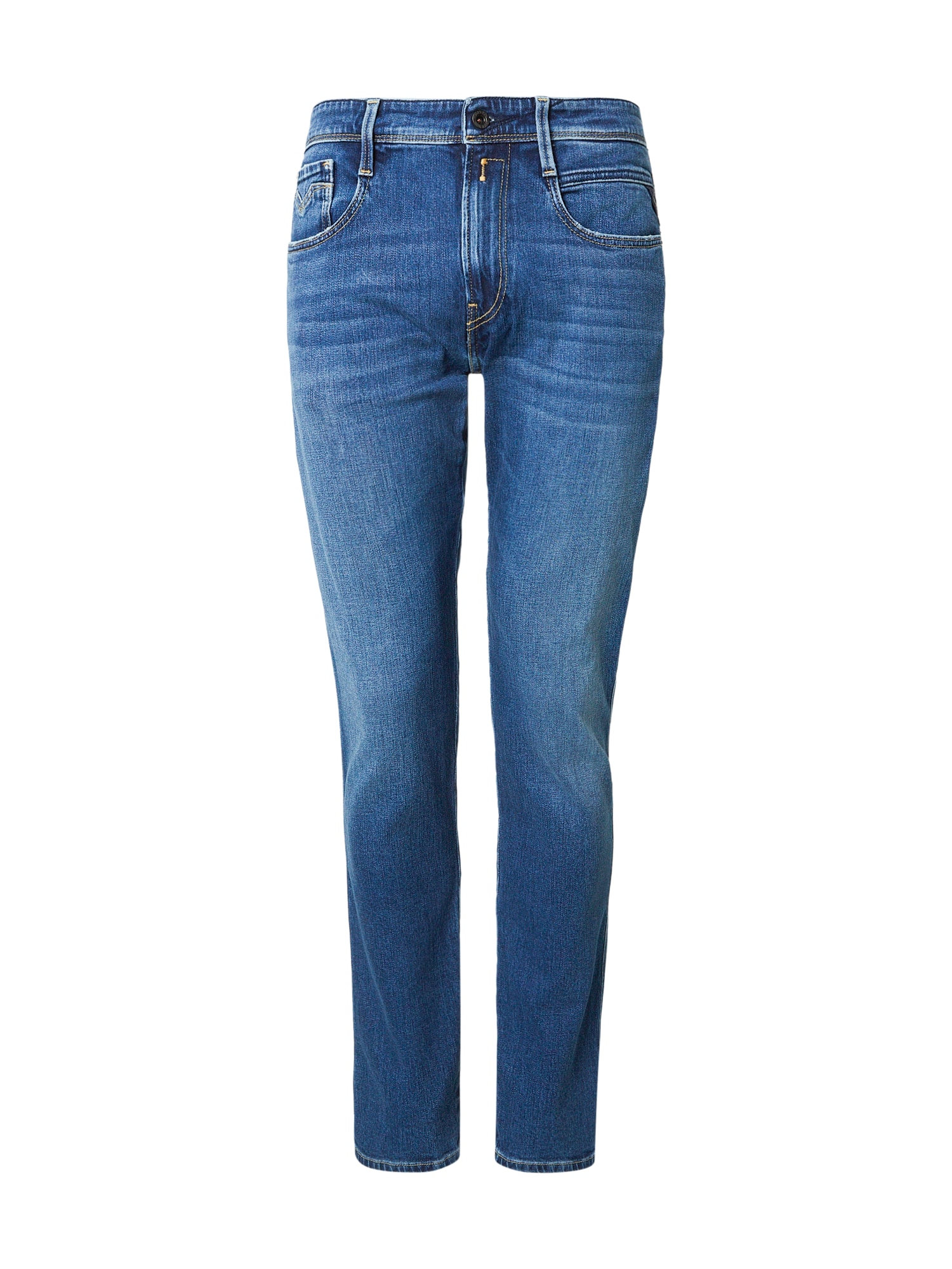 REPLAY Jeans ANBASS  albastru închis