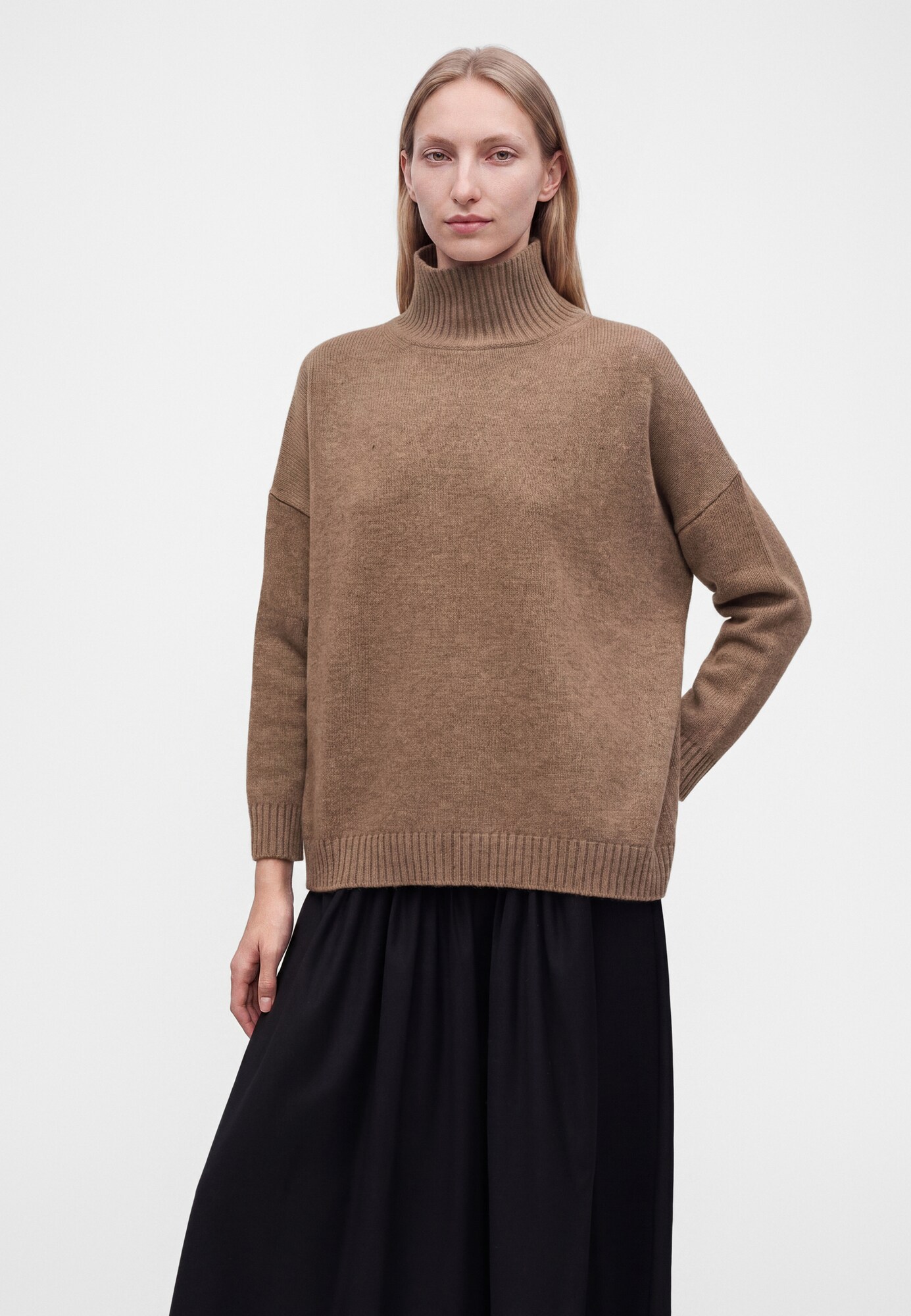 Weekend Max Mara Jersey 'BORGIA'  marrón moteado – imagen 3