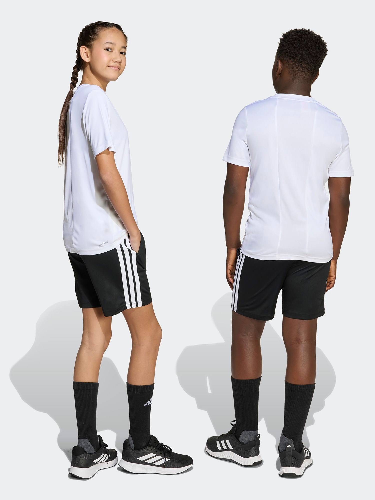 ADIDAS SPORTSWEAR Tréningový komplet 'Train Essentials' čierna / biela (obrázok 4)