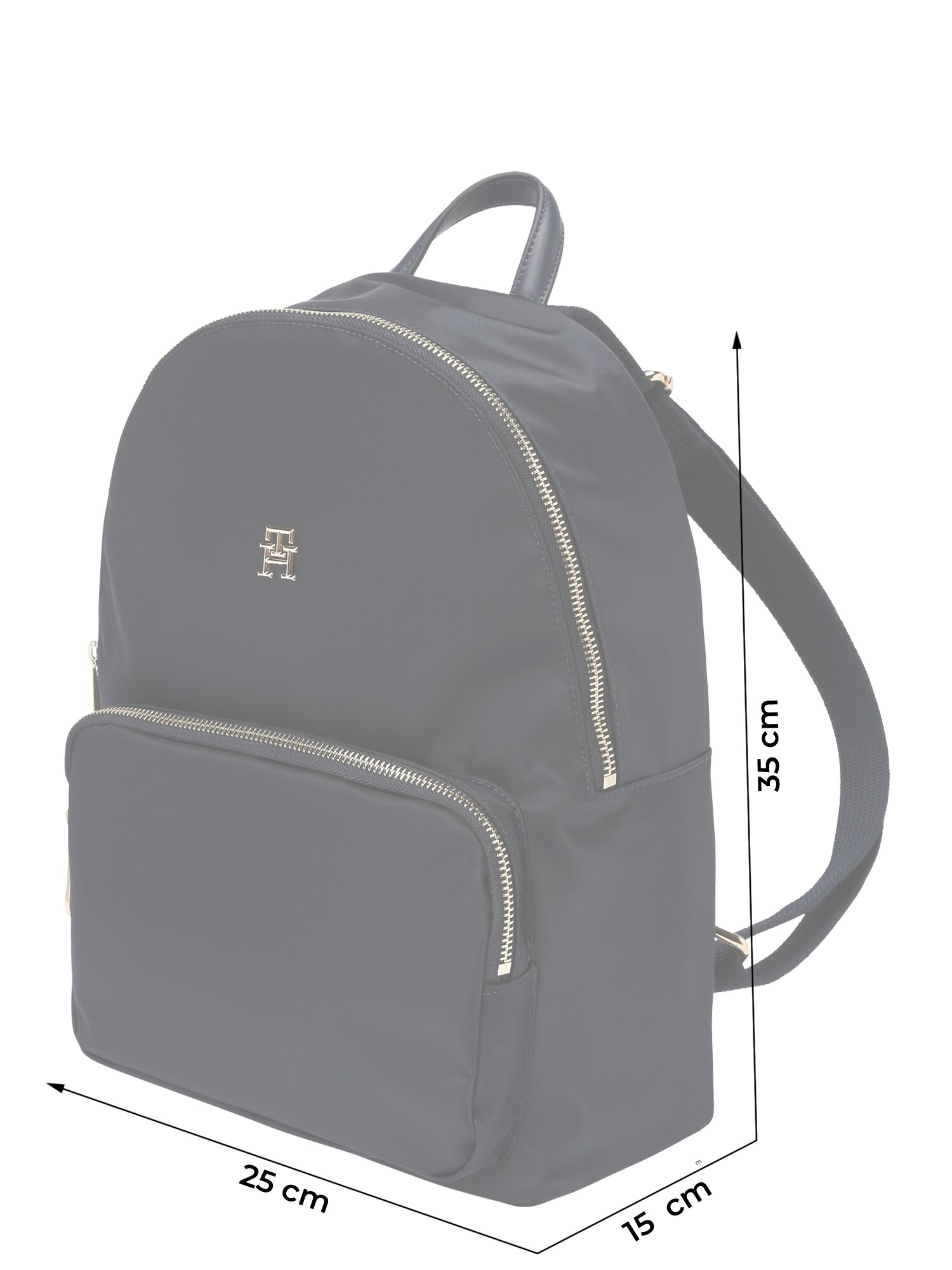 TOMMY HILFIGER Hátizsák  tengerészkék / arany termék 2. képe