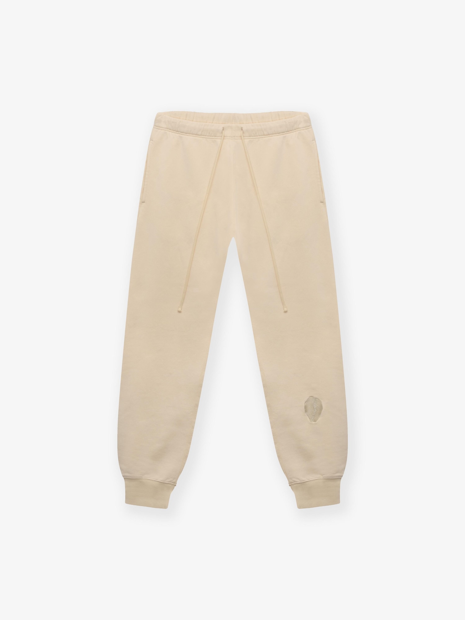 BARRYAN Pantaloni 'Embroidered shell sweatpants'  beige