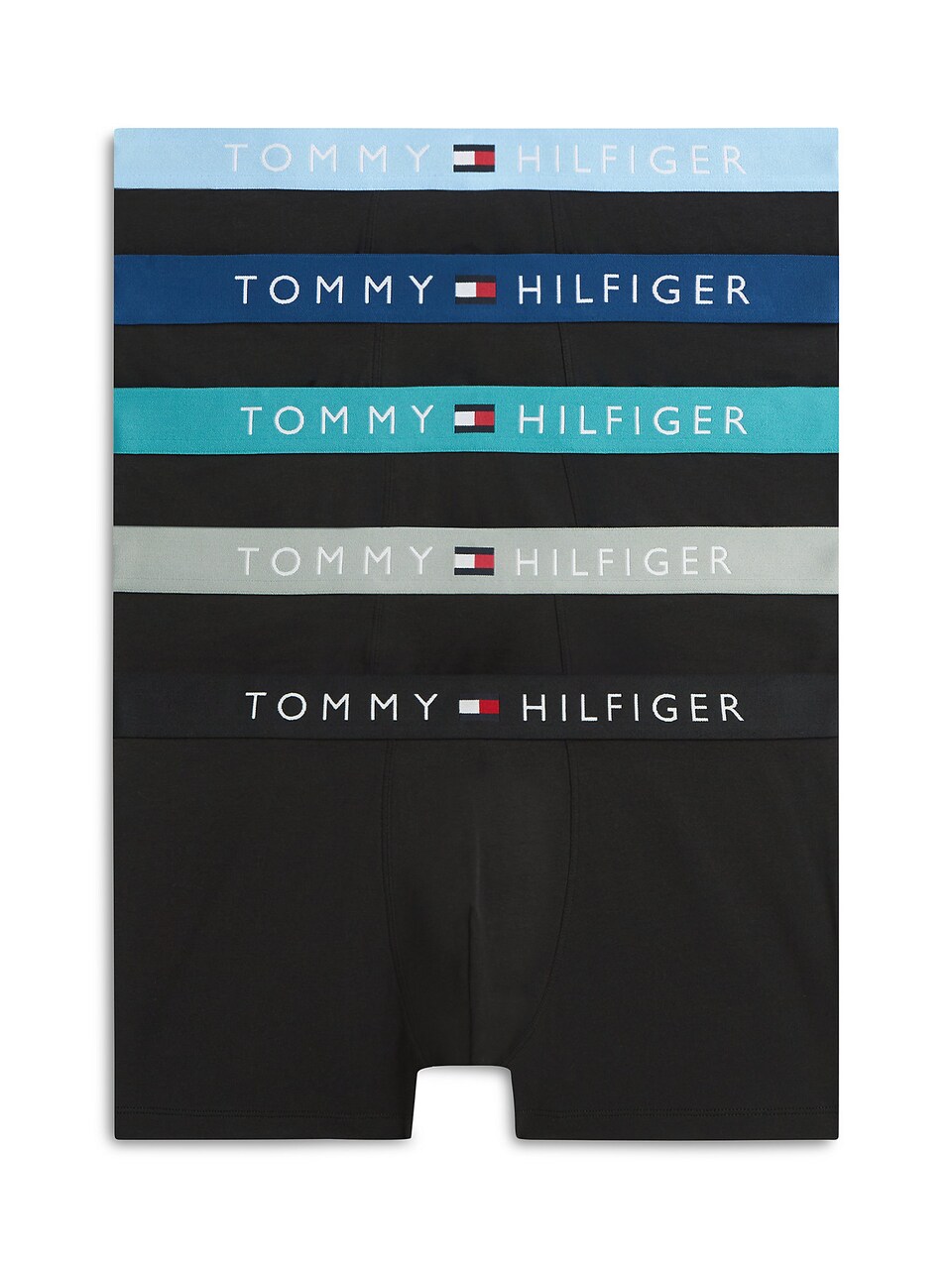 Boxershorts ljusblå / mörkblå / svart